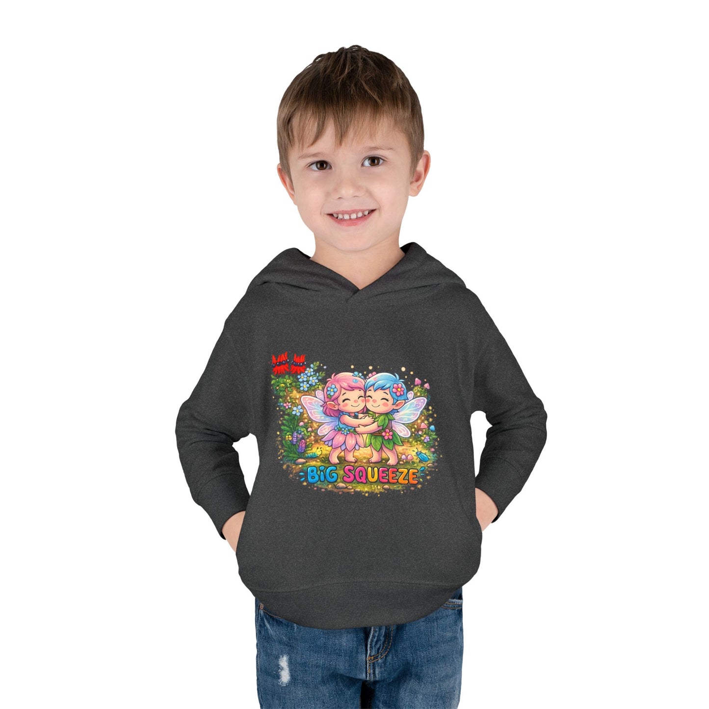 Big Squeeze Fairy Toddler Pullover Fleece Hoodie