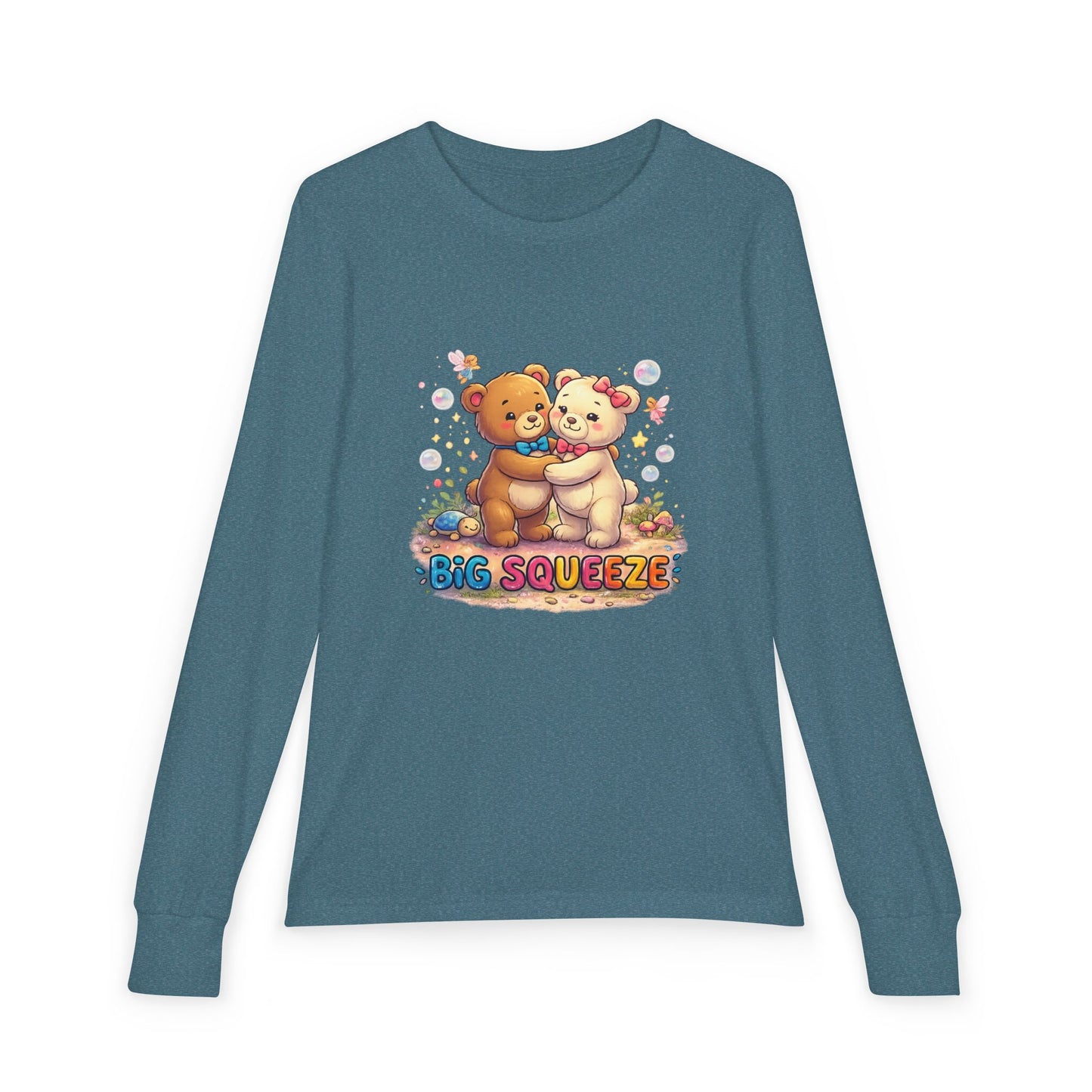 Big Squeeze Teddy Youth Jersey Long Sleeve Tee