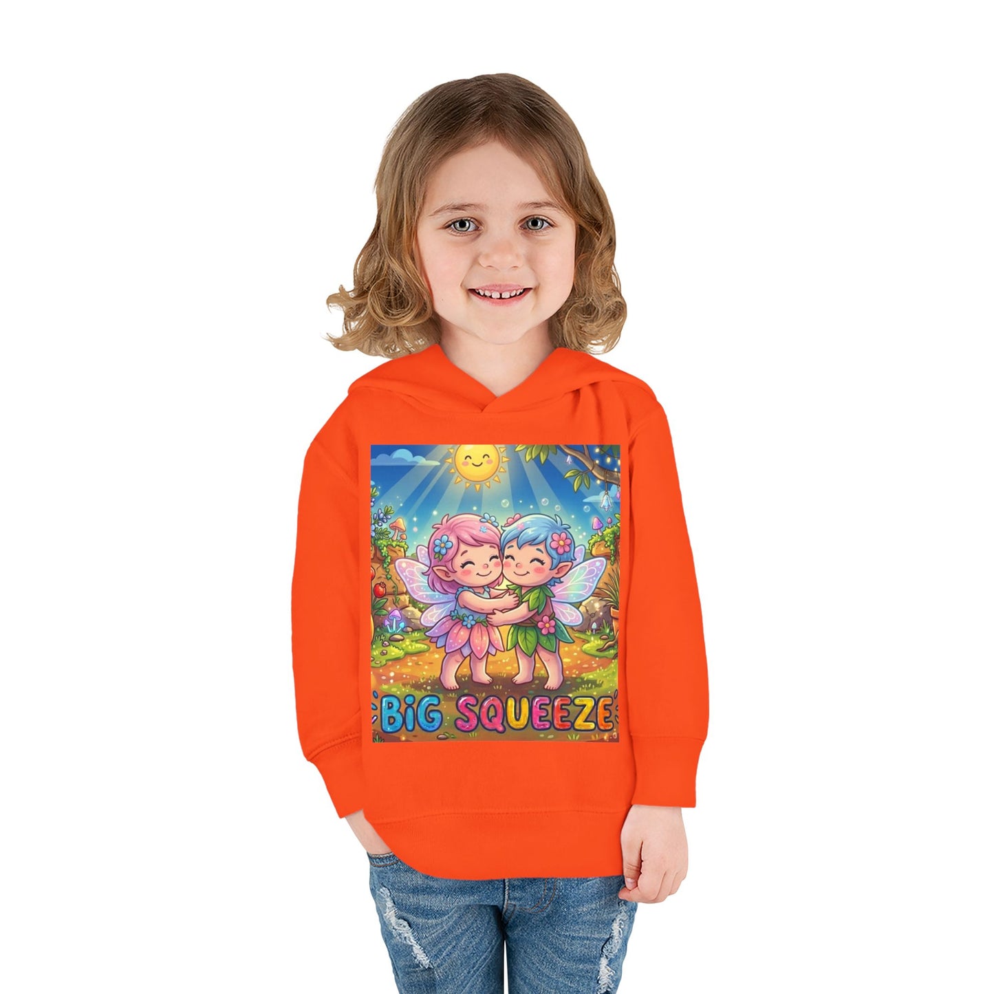 Big Squeeze Fairy Toddler Pullover Fleece Hoodie