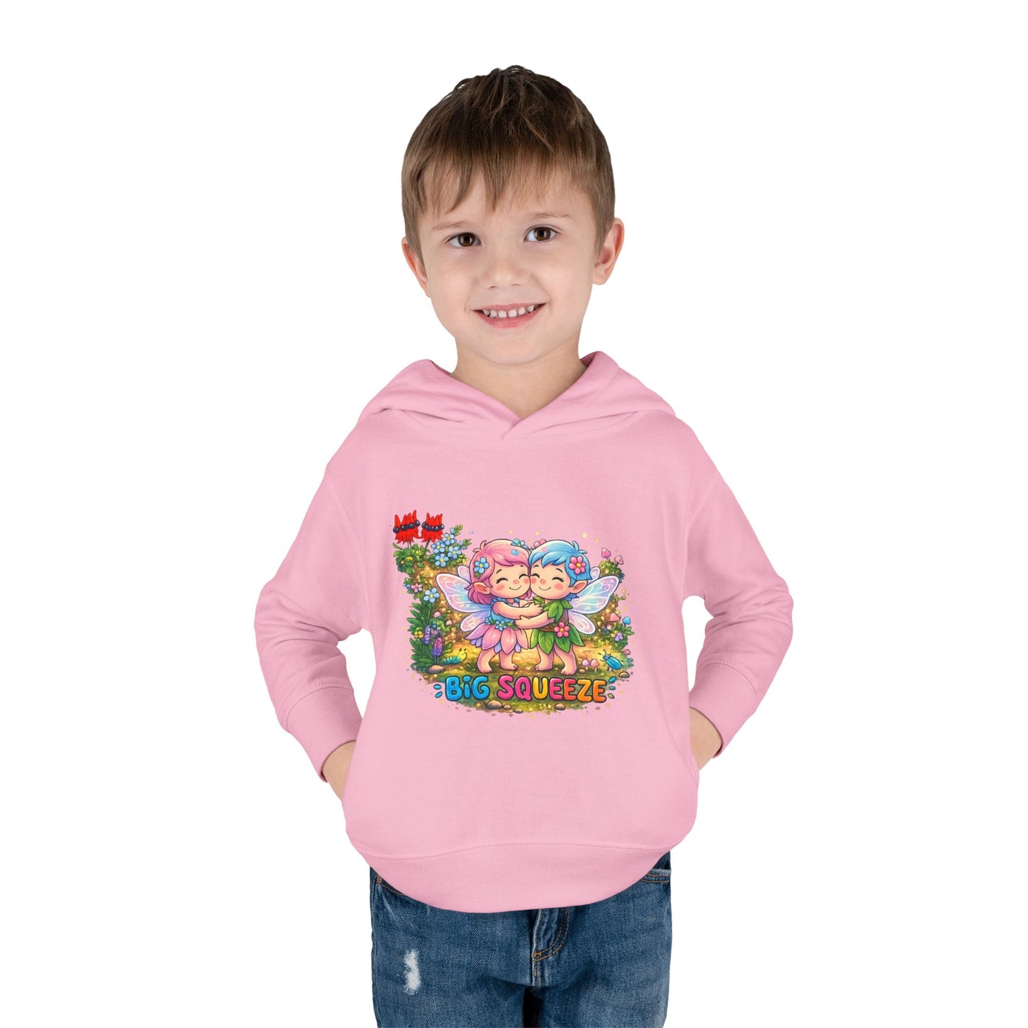 Big Squeeze Fairy Toddler Pullover Fleece Hoodie