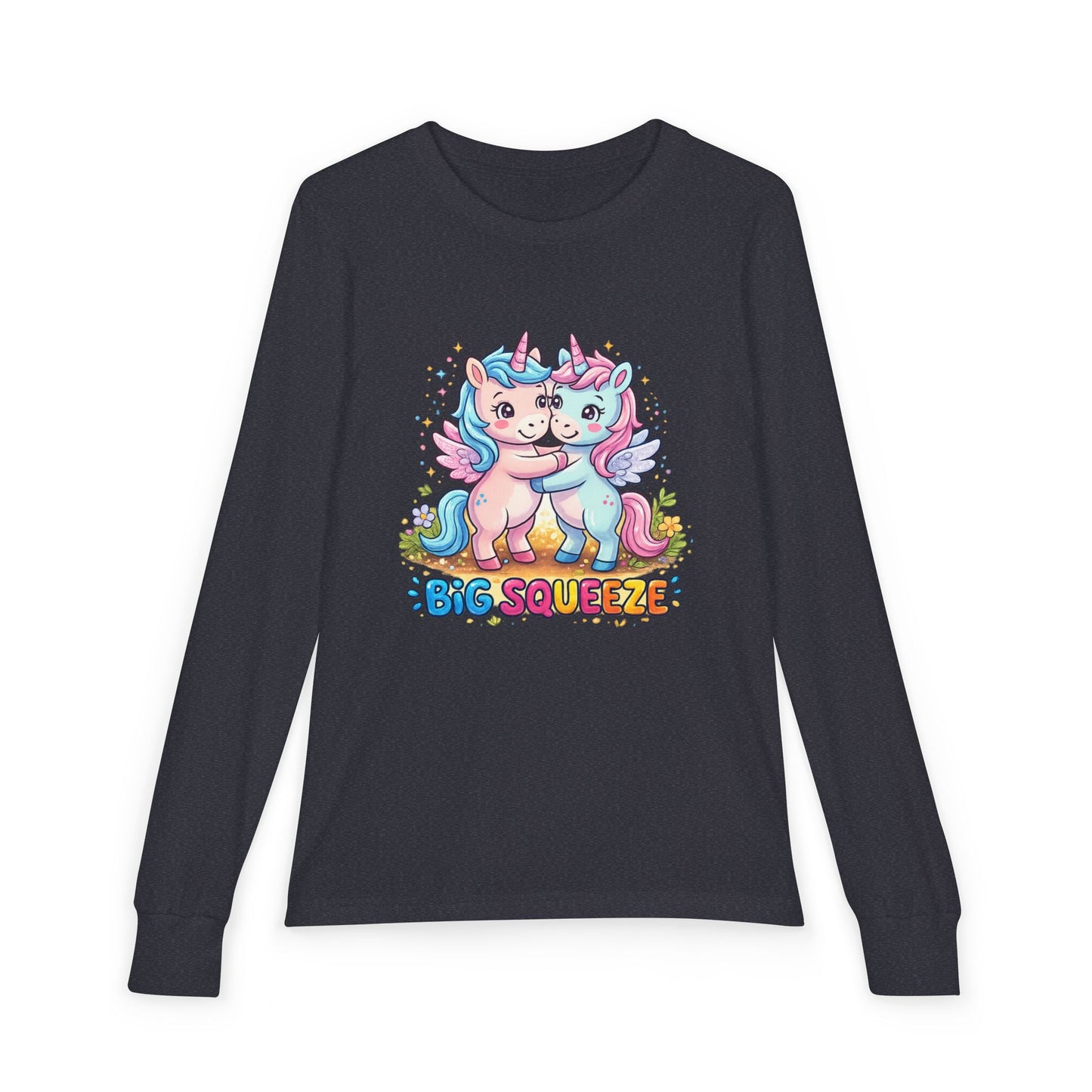 Big Squeeze Unicorn Youth Jersey Long Sleeve Tee