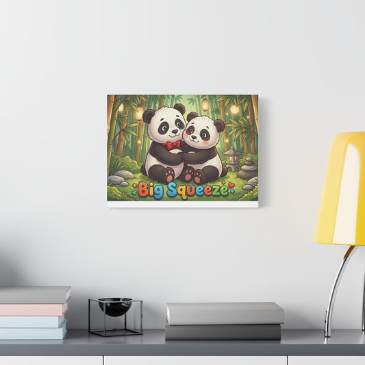 Big Squeeze Panda Classic Canvas