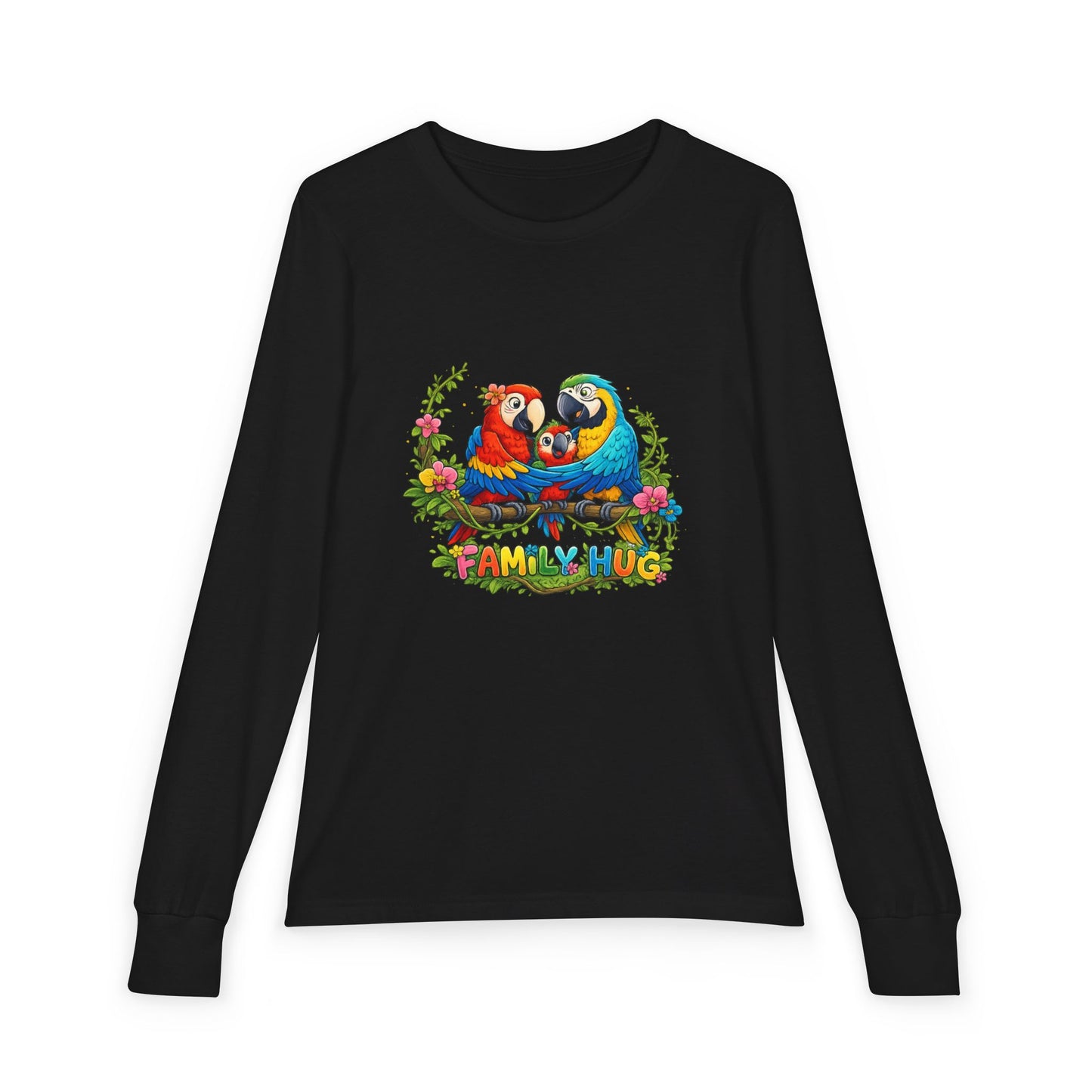 Family Hug Maqaw Youth Jersey Long Sleeve Tee