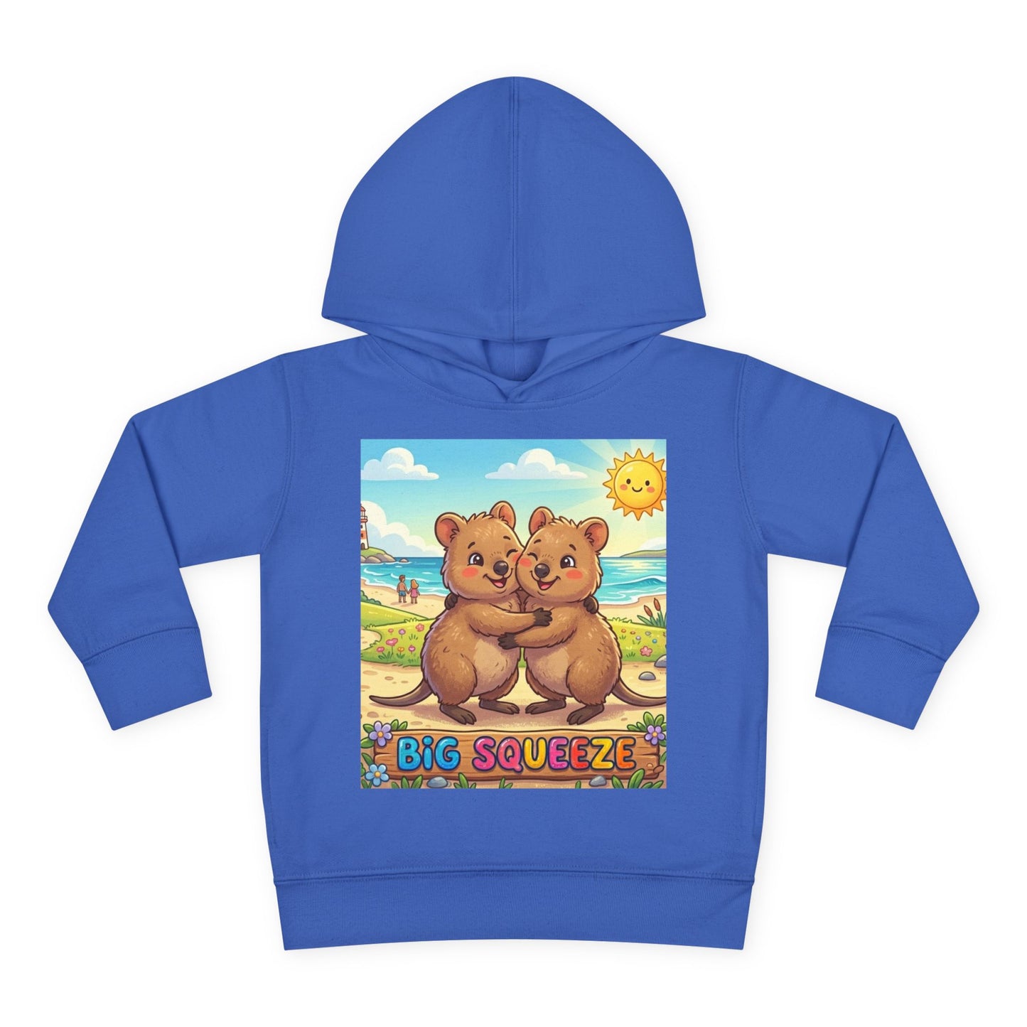 Big Squeeze Quokka Toddler Pullover Fleece Hoodie