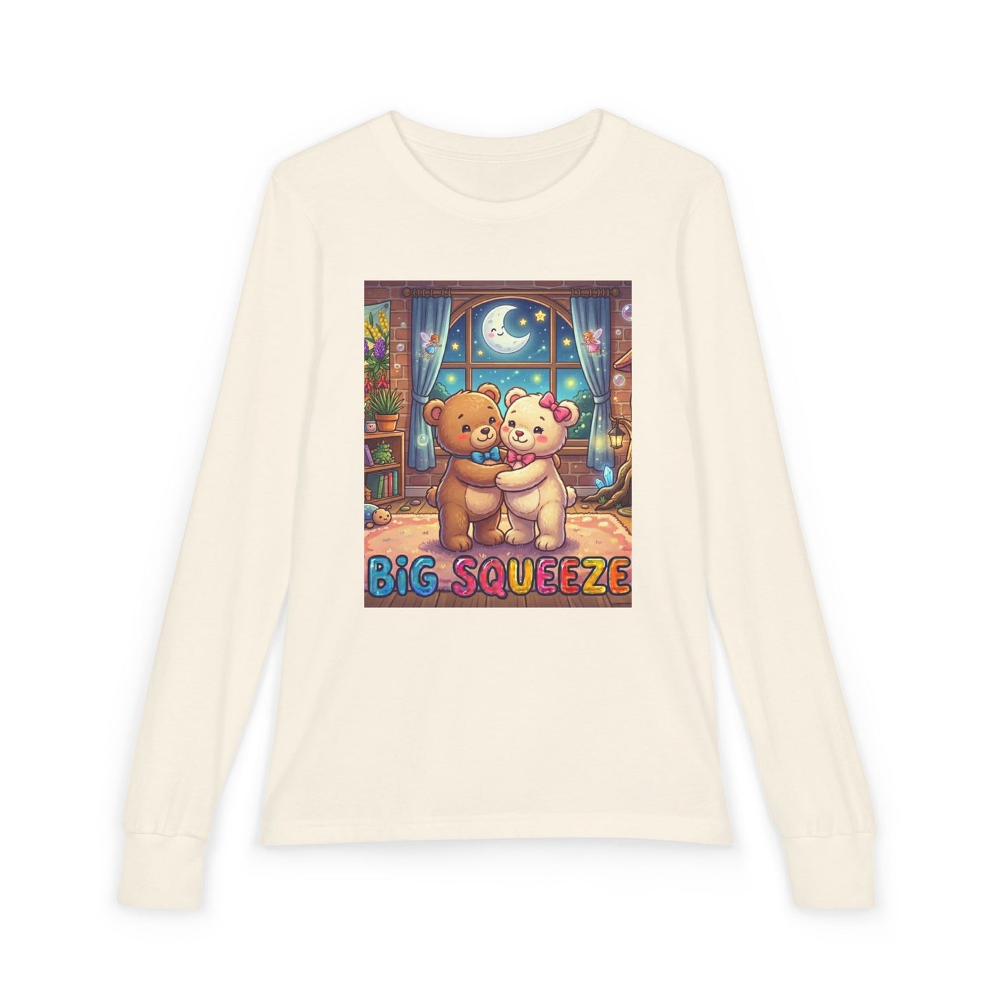 Big Squeeze Teddy Youth Jersey Long Sleeve Tee