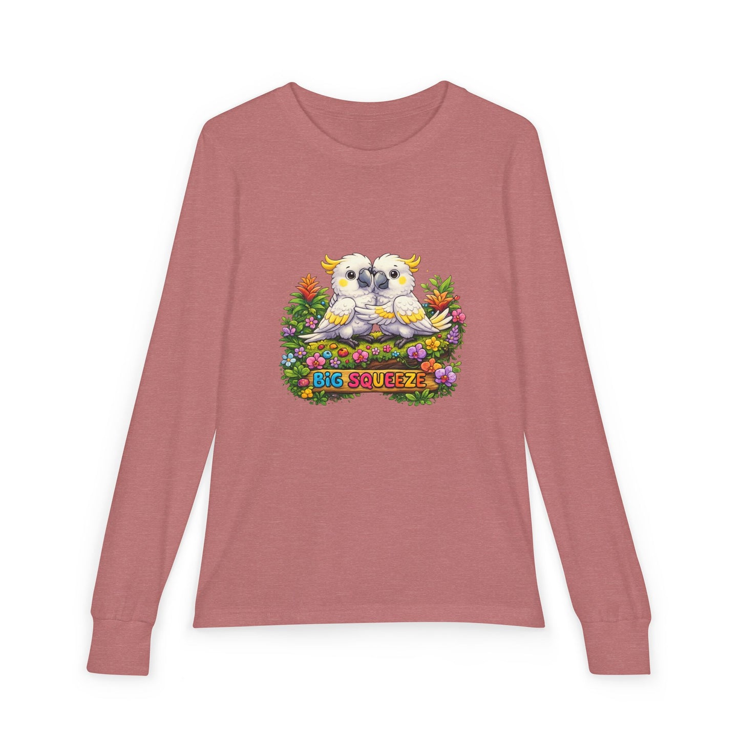 Big Squeeze Cockatoo Youth Jersey Long Sleeve Tee