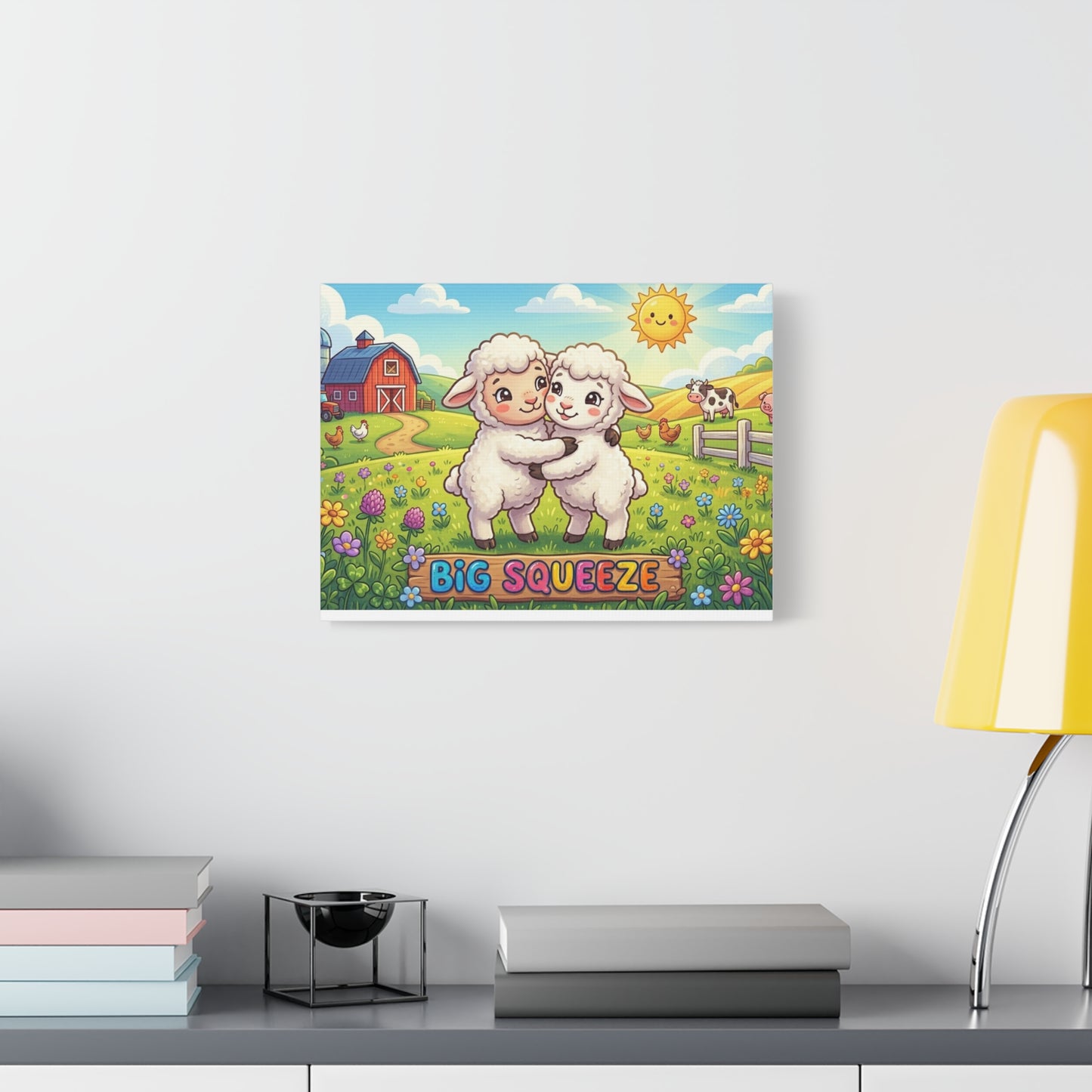 Big Squeeze Lamb Classic Canvas