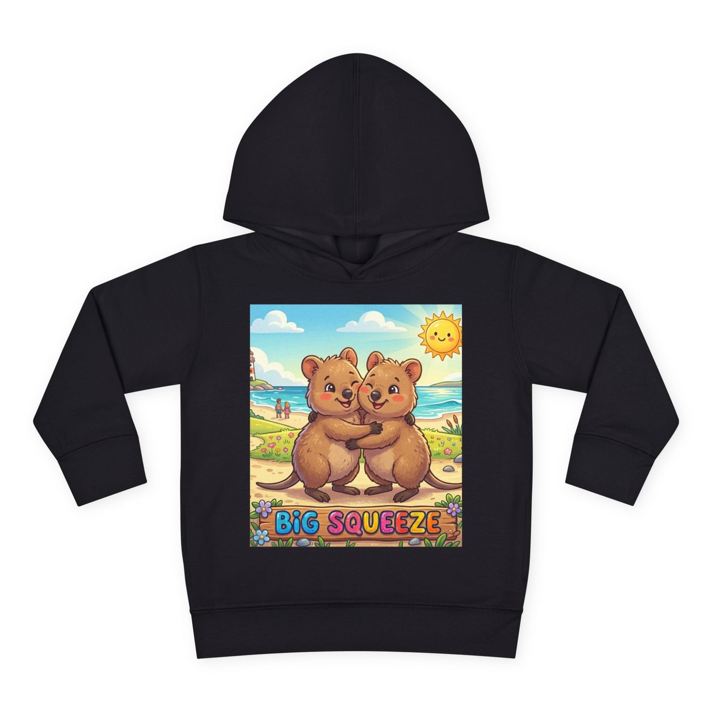 Big Squeeze Quokka Toddler Pullover Fleece Hoodie