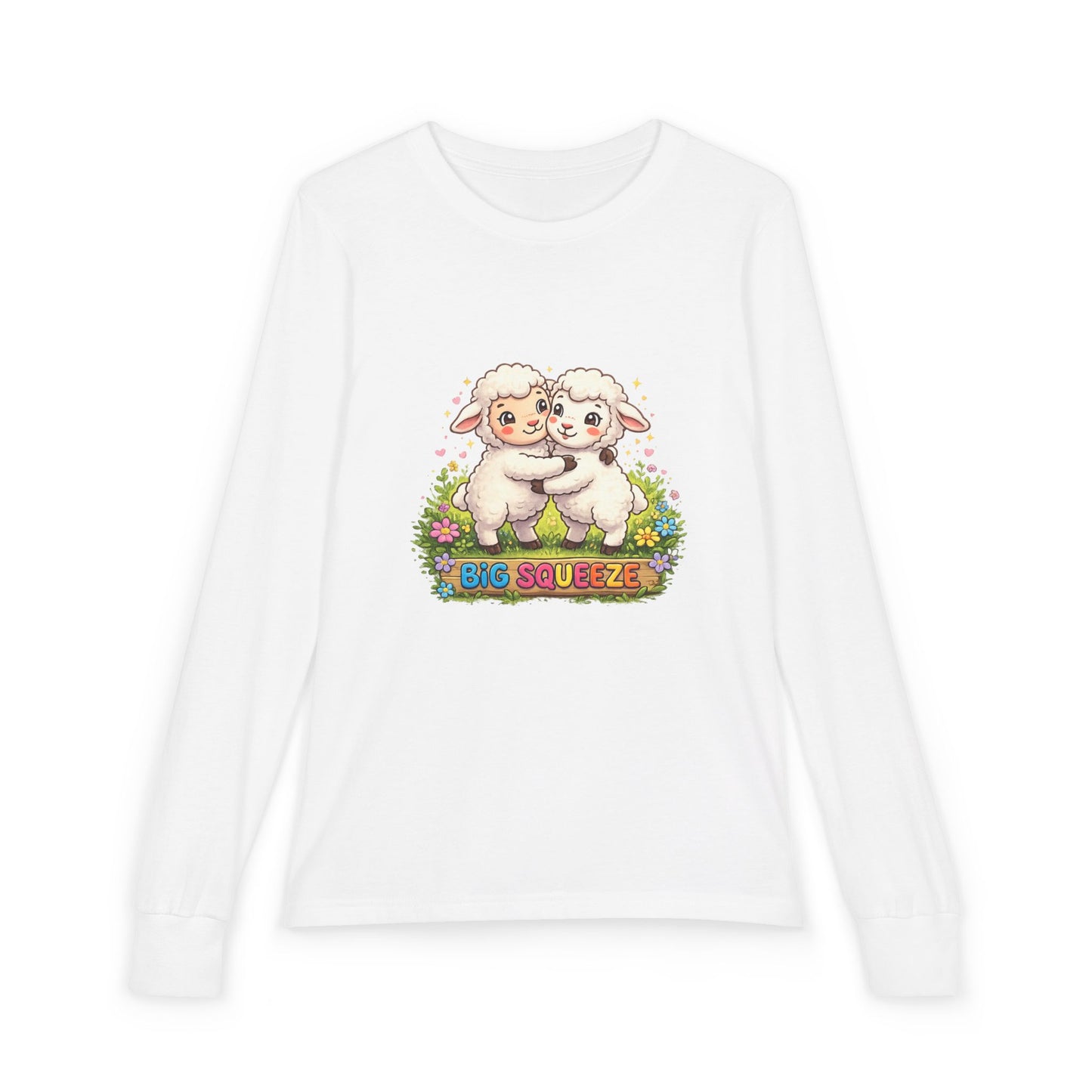 Big Squeeze Lamb Youth Jersey Long Sleeve Tee