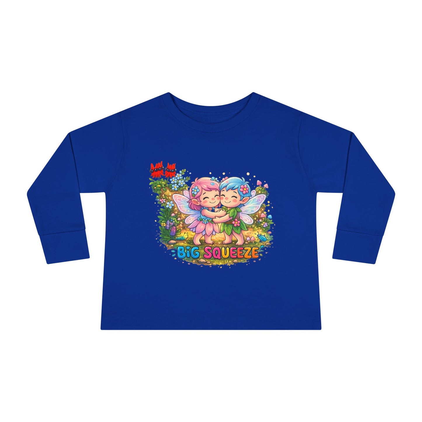 Big Squeeze Fairy Toddler Long Sleeve Tee