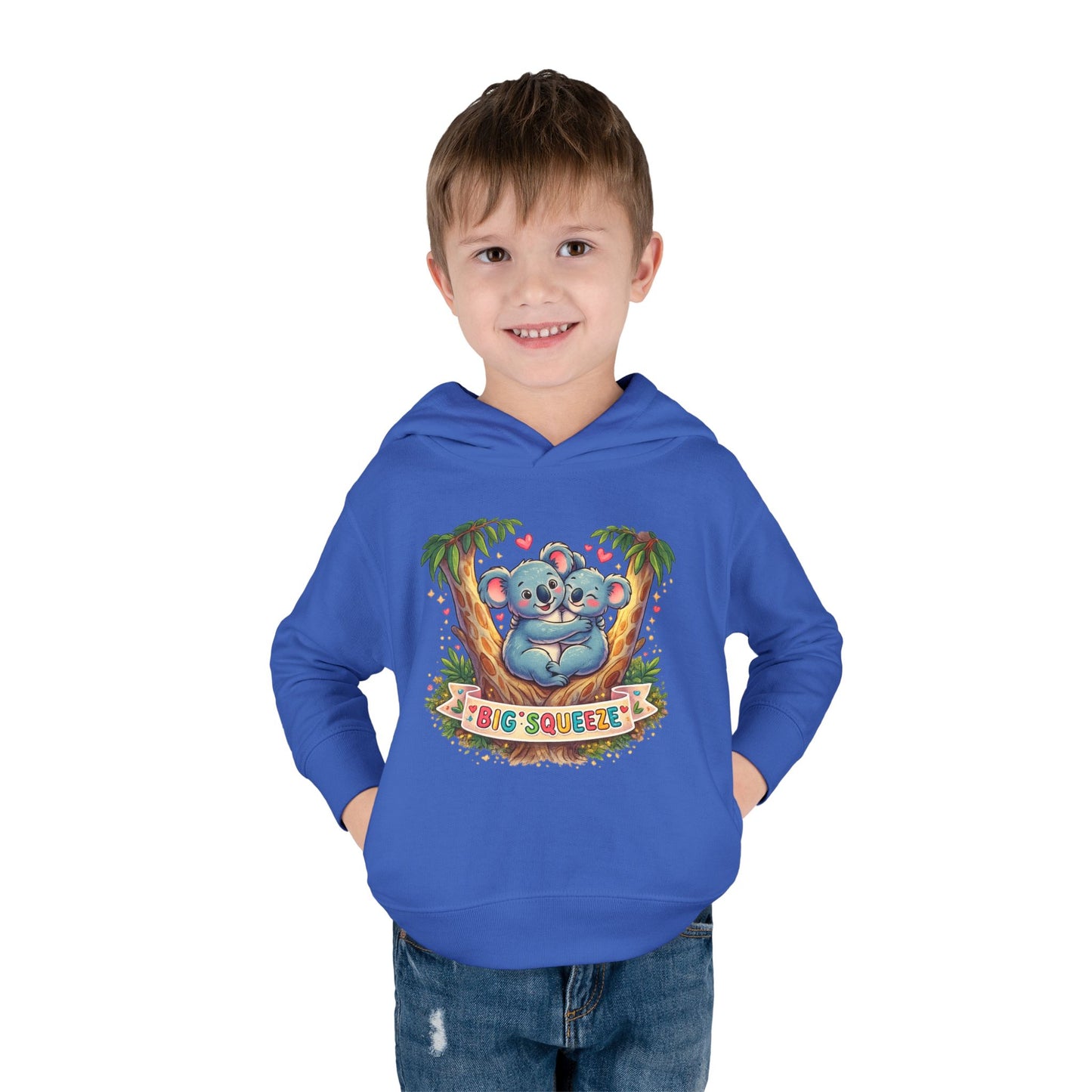 Big Squeeze Koala Toddler Pullover Fleece Hoodie