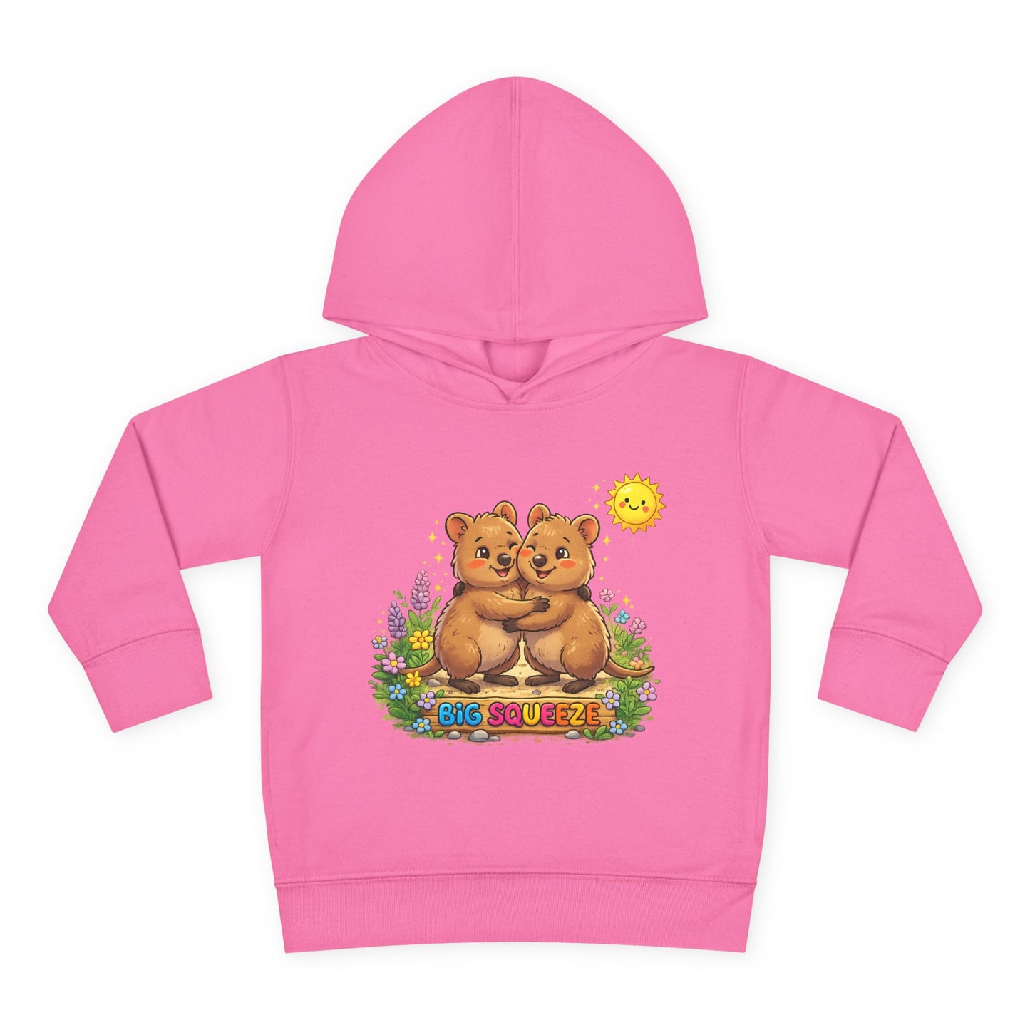 Big Squeeze Quokka Toddler Pullover Fleece Hoodie