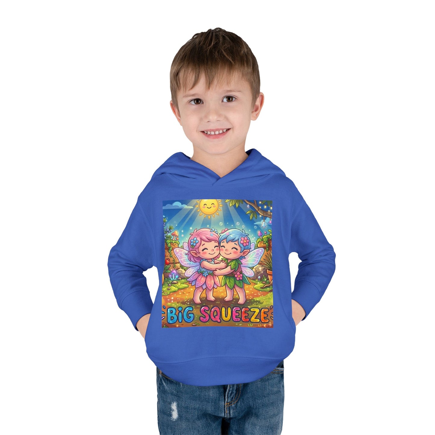 Big Squeeze Fairy Toddler Pullover Fleece Hoodie