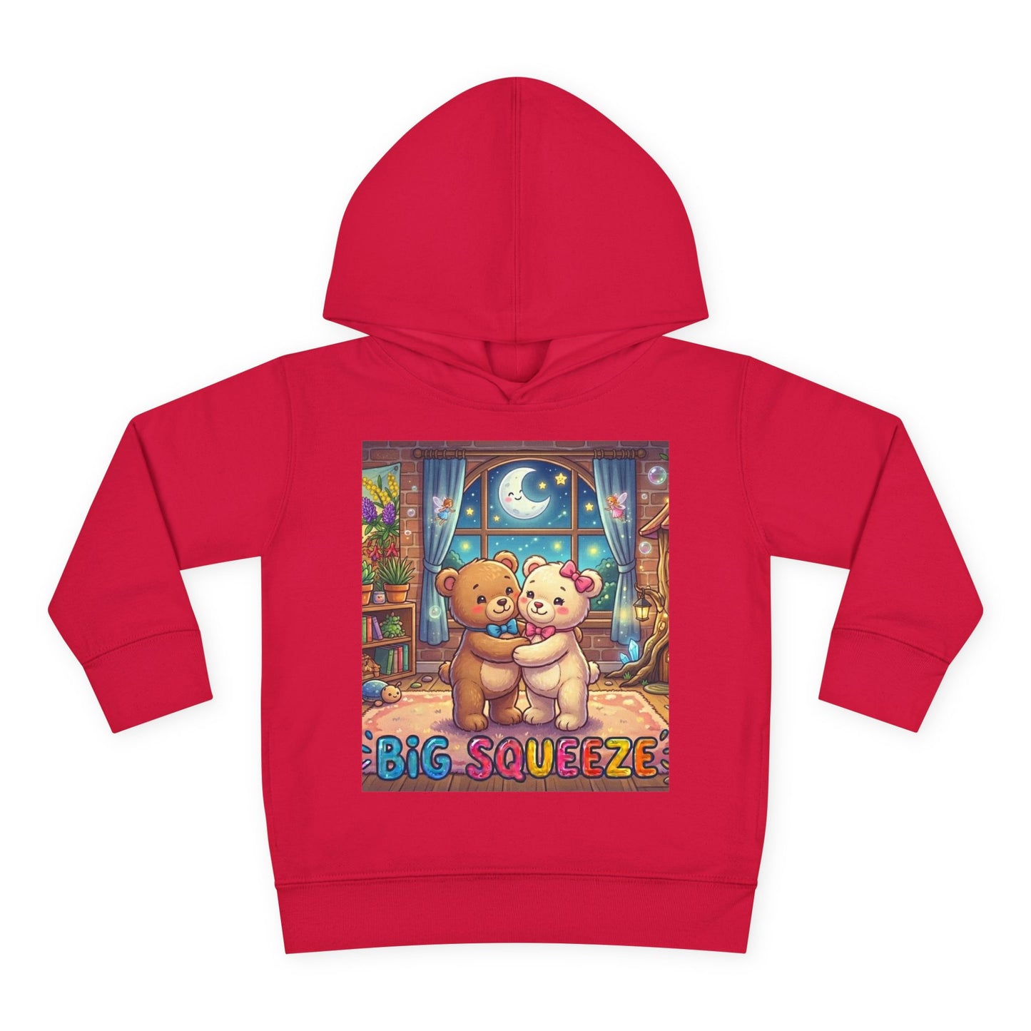 Big Squeeze Teddy Toddler Pullover Fleece Hoodie