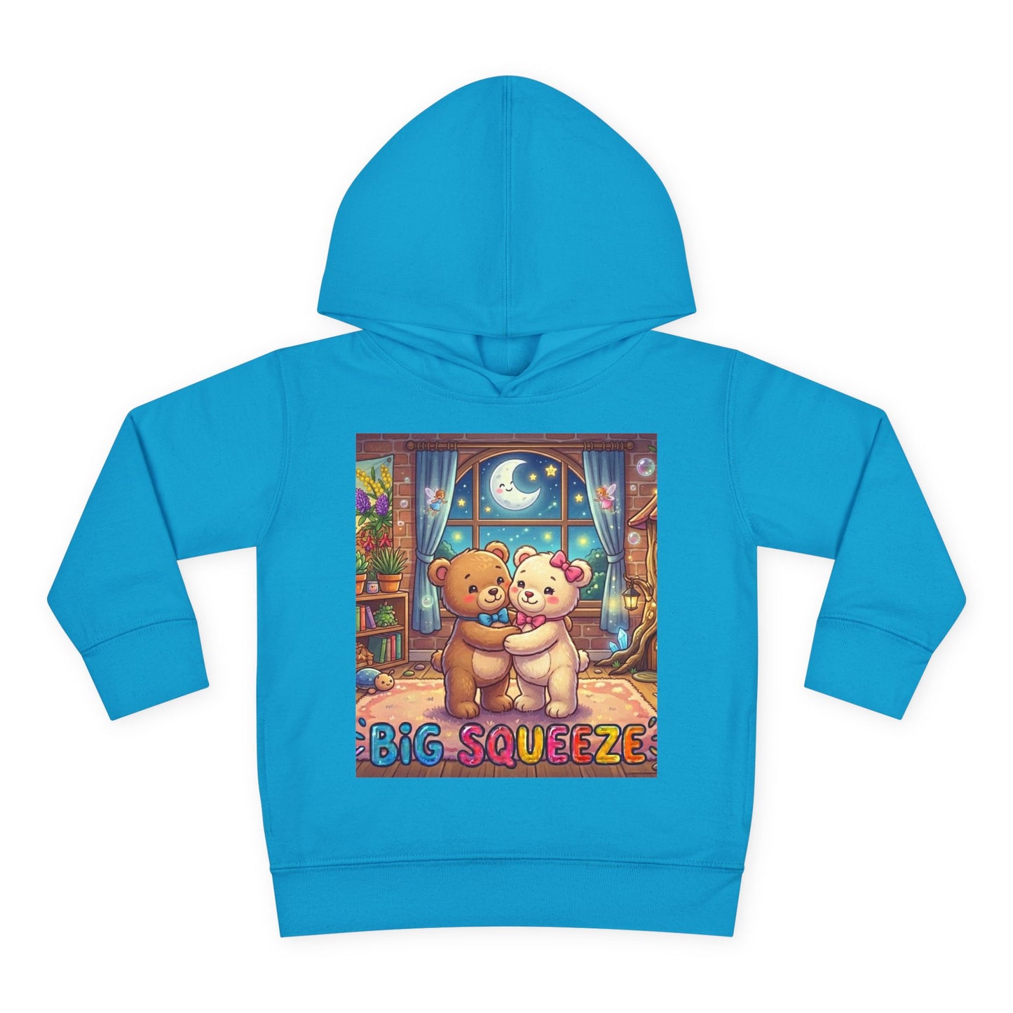 Big Squeeze Teddy Toddler Pullover Fleece Hoodie
