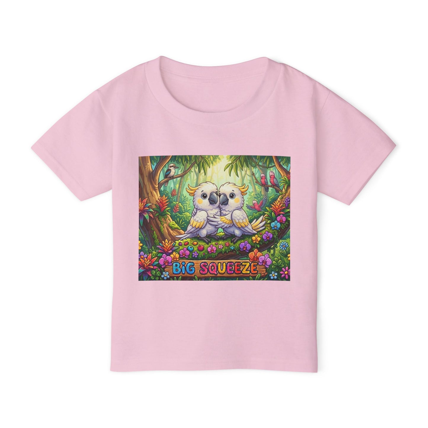 Big Squeeze Cockatoo Heavy Cotton™ Toddler T-shirt