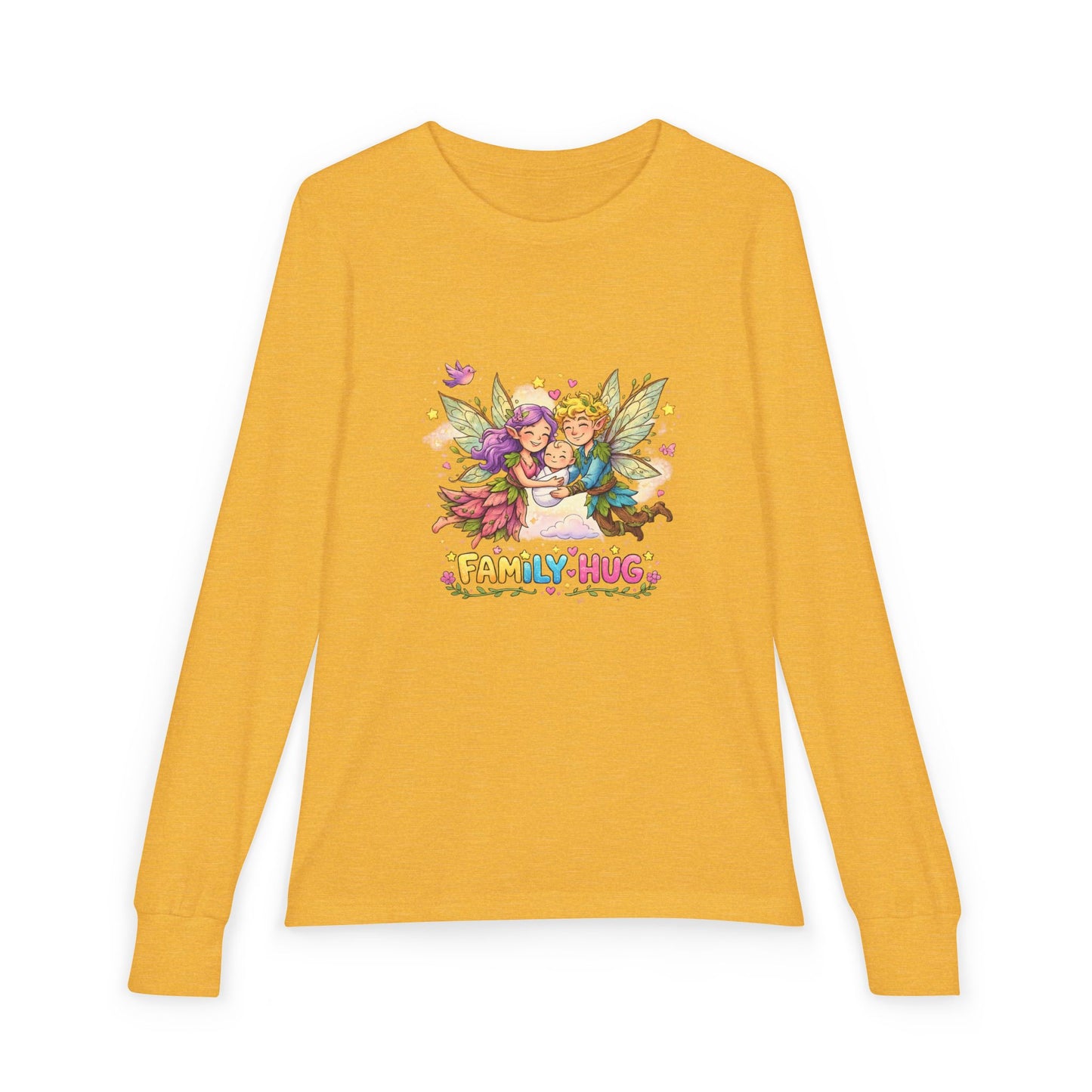 Family Hug Fairy Youth Jersey Long Sleeve Tee