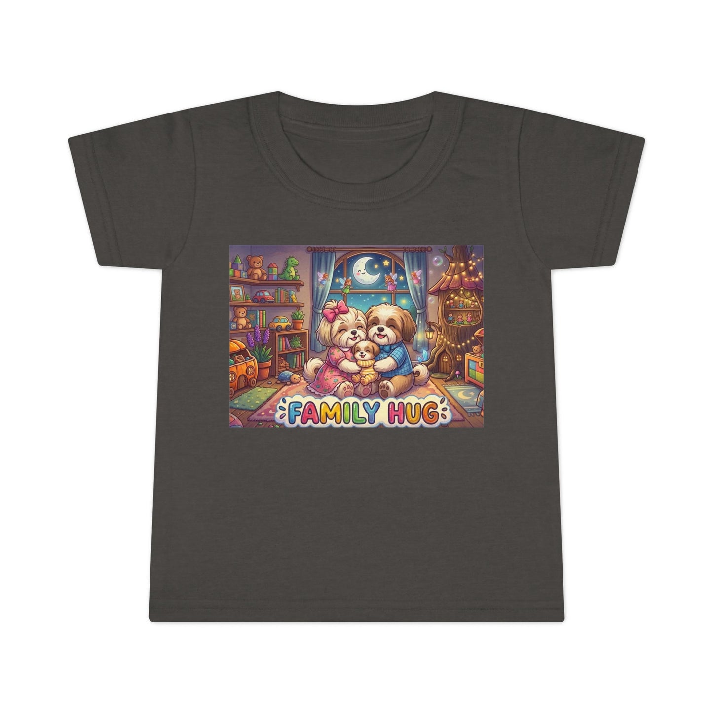 Family Hug Shih Tzu Toddler T-shirt