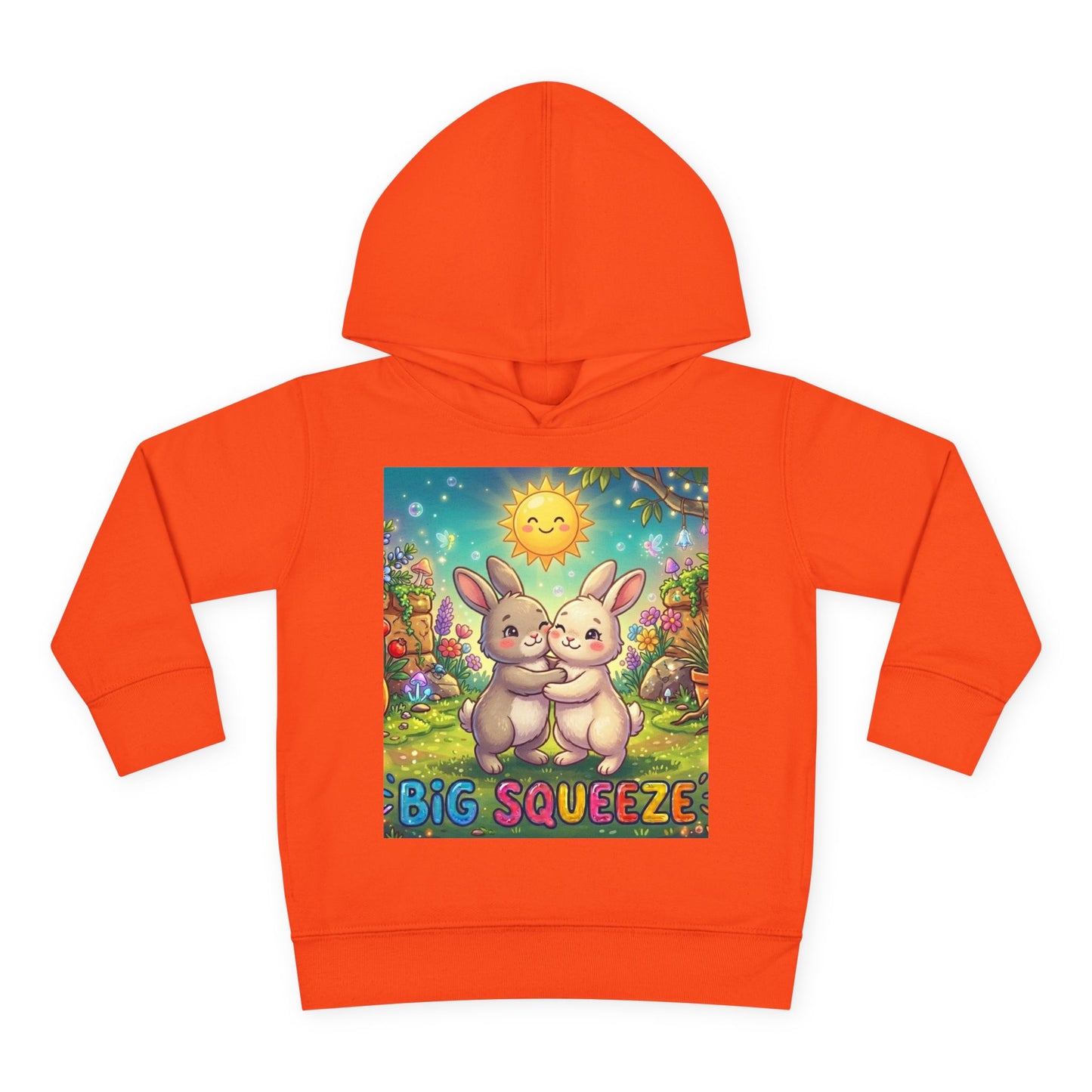 Big Squeeze Bunny Toddler Pullover Fleece Hoodie