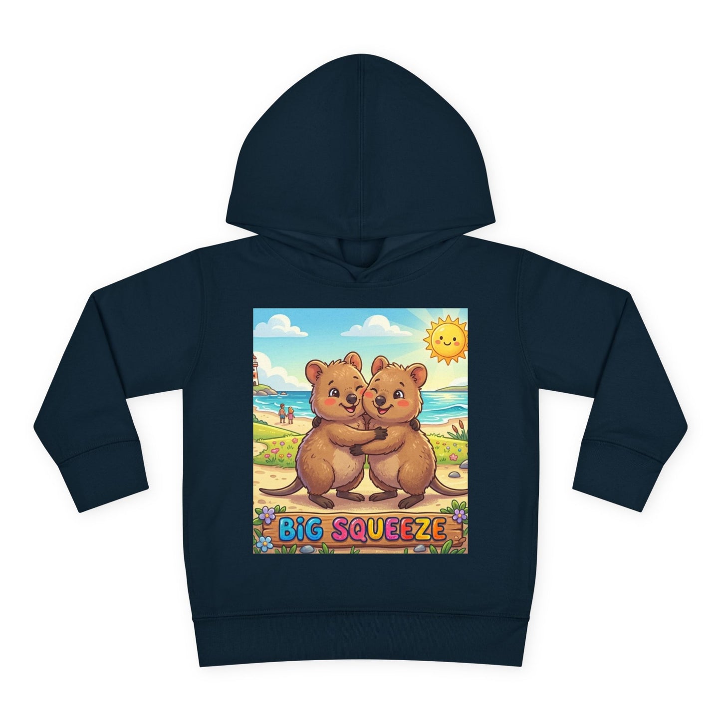 Big Squeeze Quokka Toddler Pullover Fleece Hoodie
