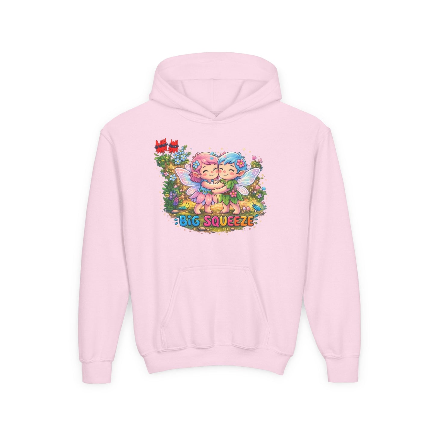 Big Squeeze Fairy Youth Heavy Blend Hooded Sweatshirt