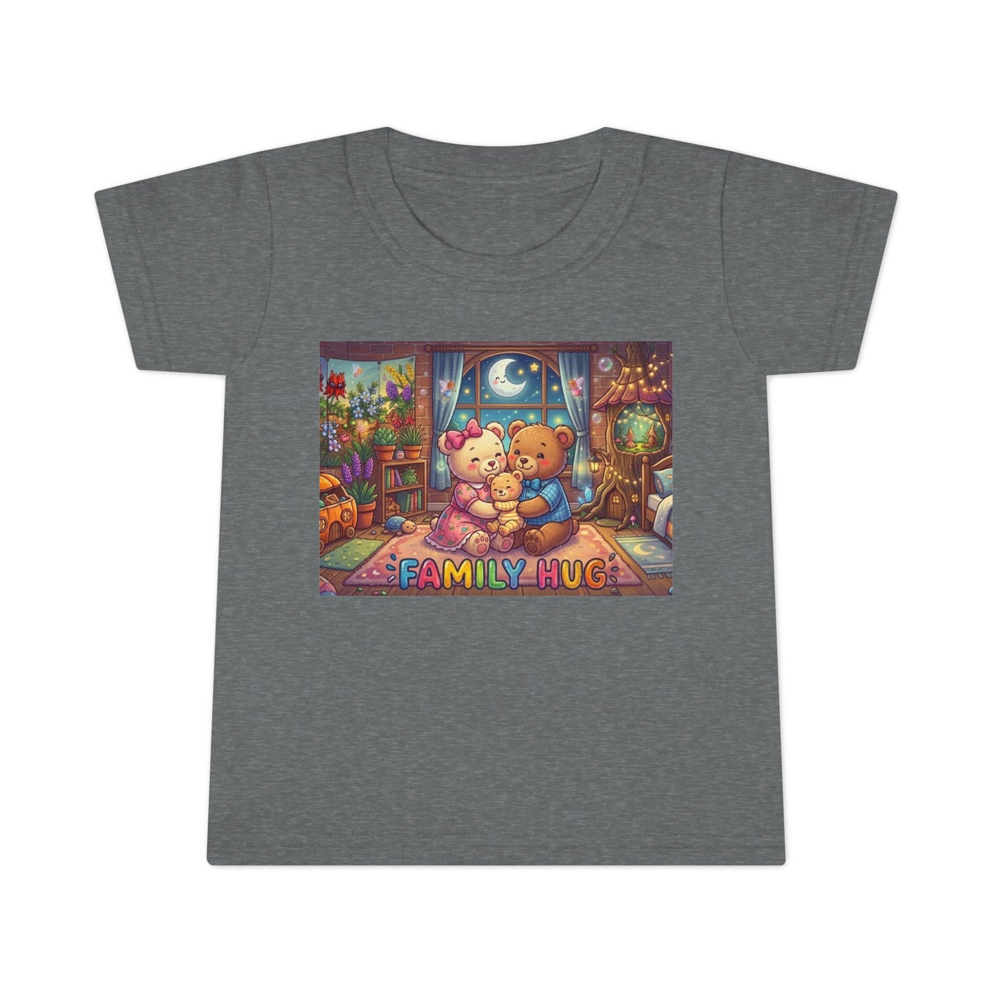 Family Hug Teddy Toddler T-shirt