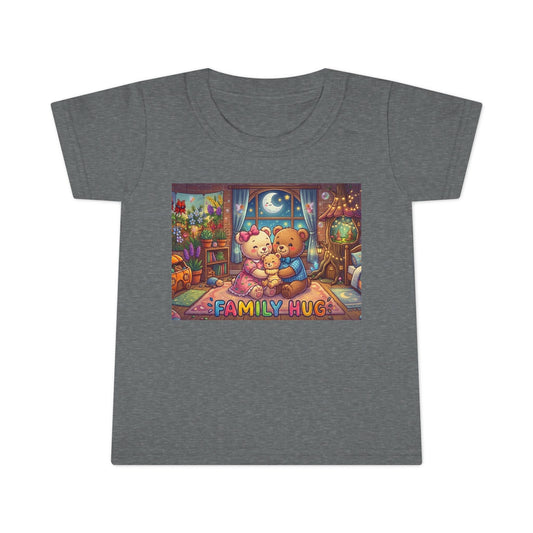 Family Hug Teddy Toddler T-shirt