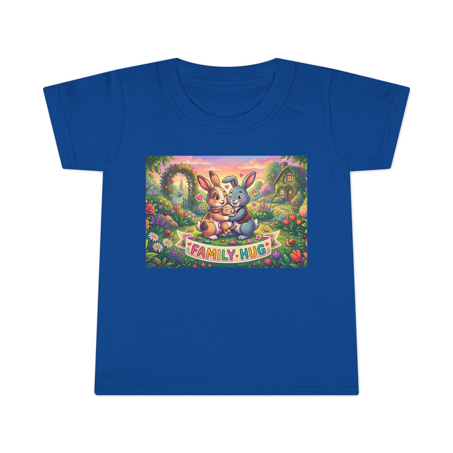 Family Hug Bunny Toddler T-shirt