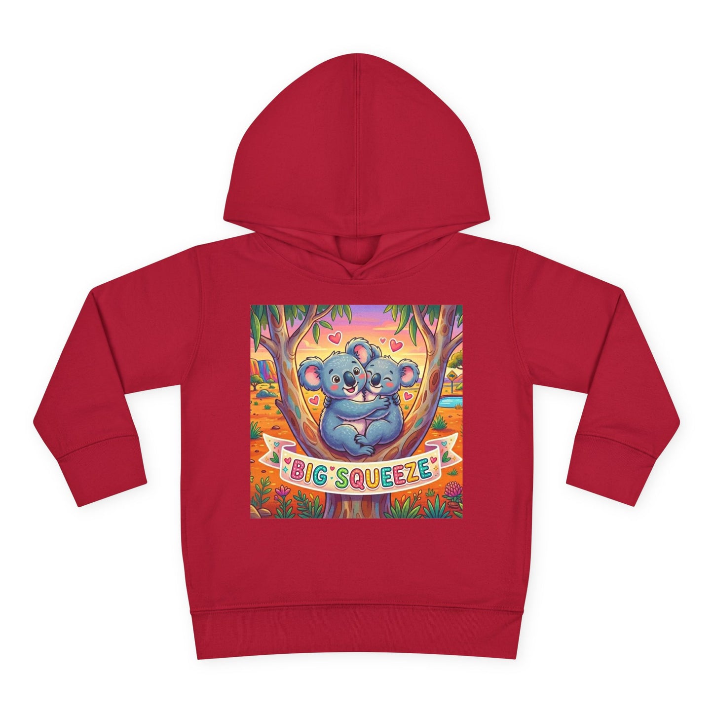 Big Squeeze Koala Toddler Pullover Fleece Hoodie