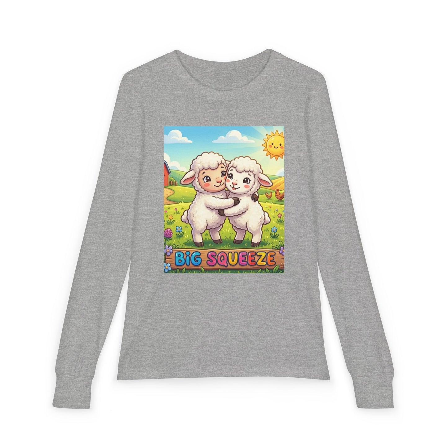 Big Squeeze Lamb Youth Jersey Long Sleeve Tee