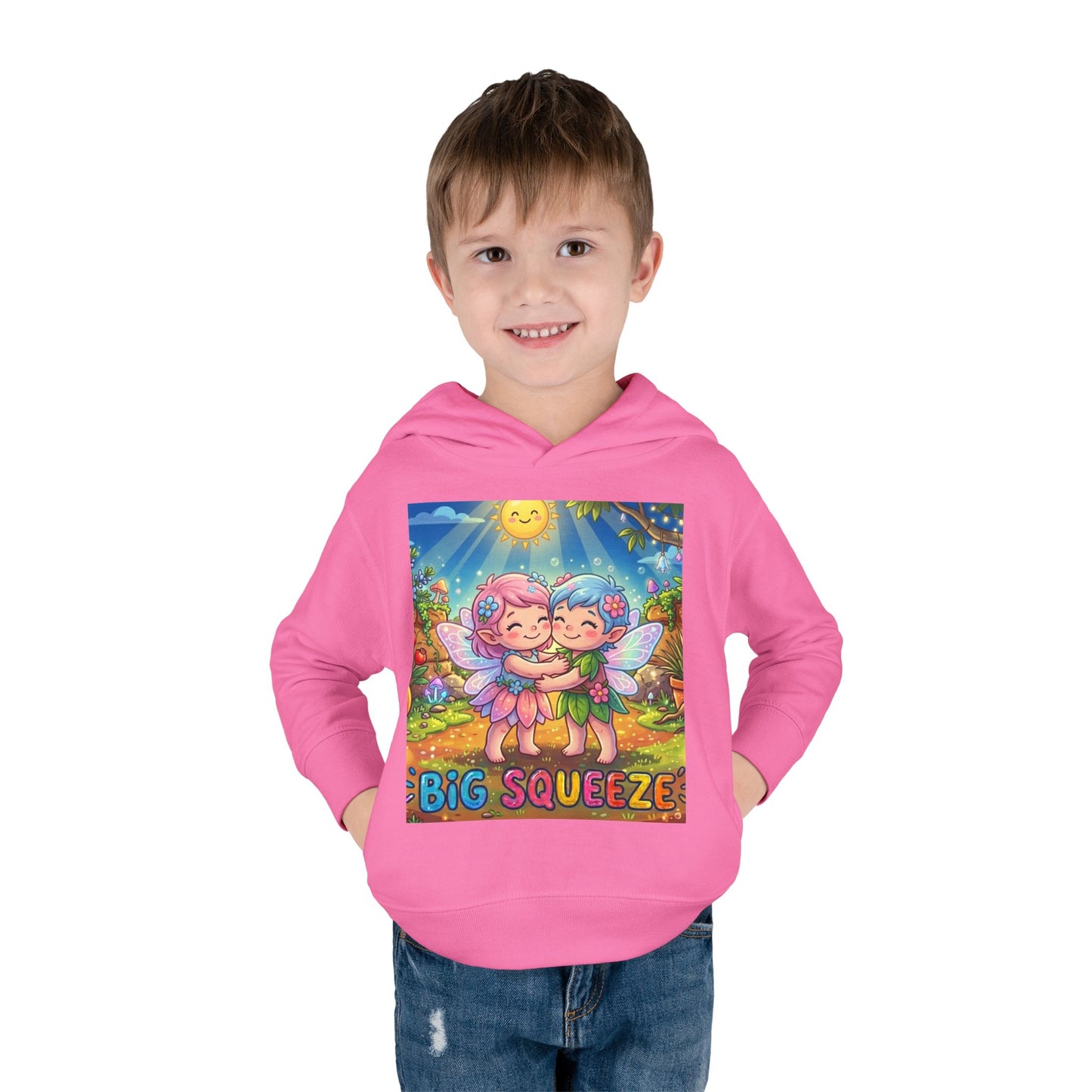 Big Squeeze Fairy Toddler Pullover Fleece Hoodie