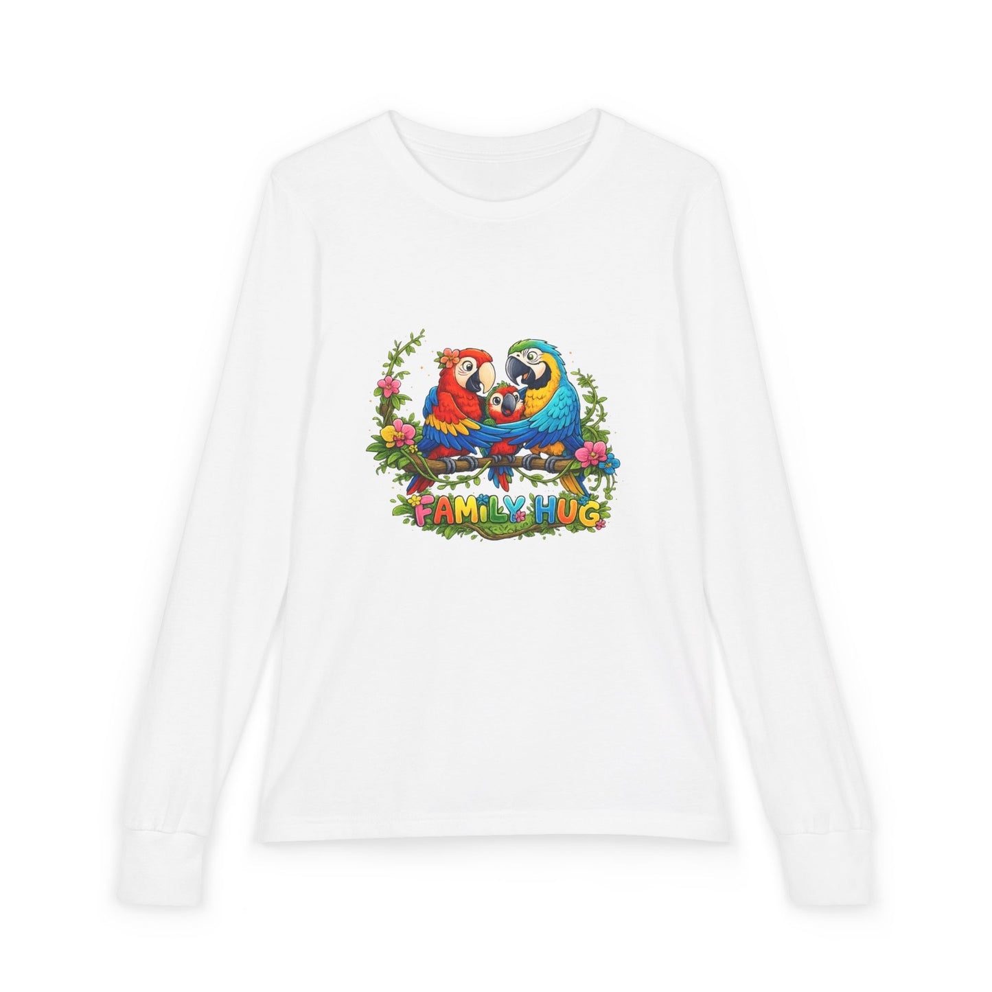 Family Hug Maqaw Youth Jersey Long Sleeve Tee