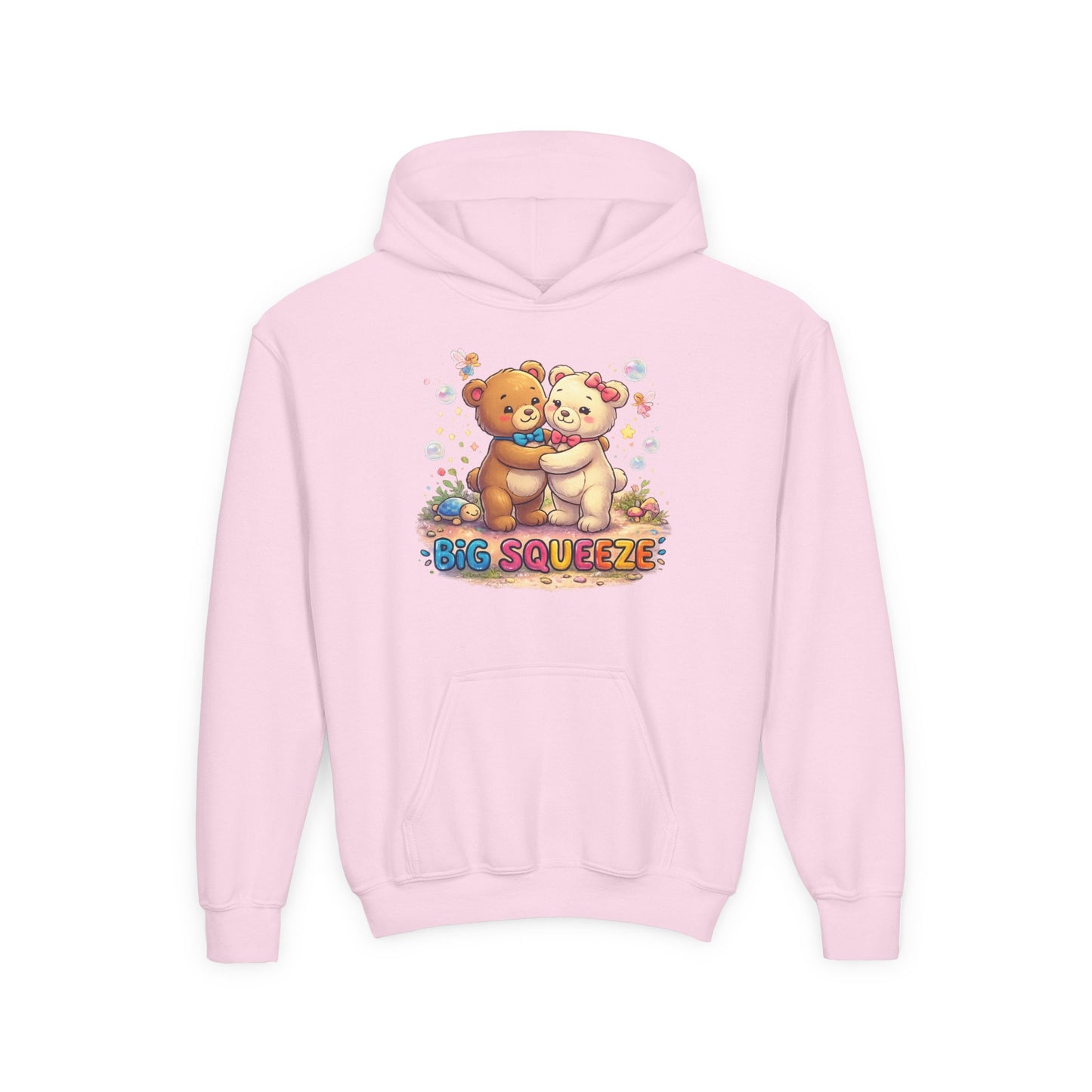 Big Squeeze Teddy Youth Heavy Blend Hooded Sweatshirt