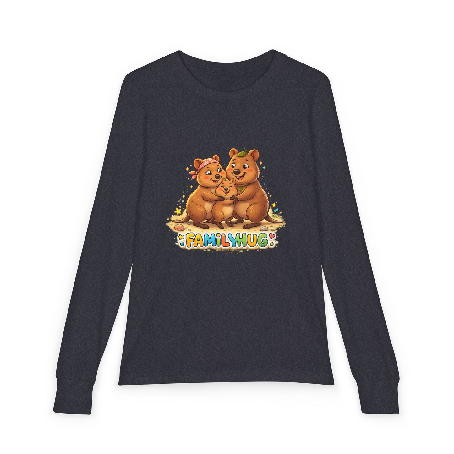 Family Hug Quokka Youth Jersey Long Sleeve Tee
