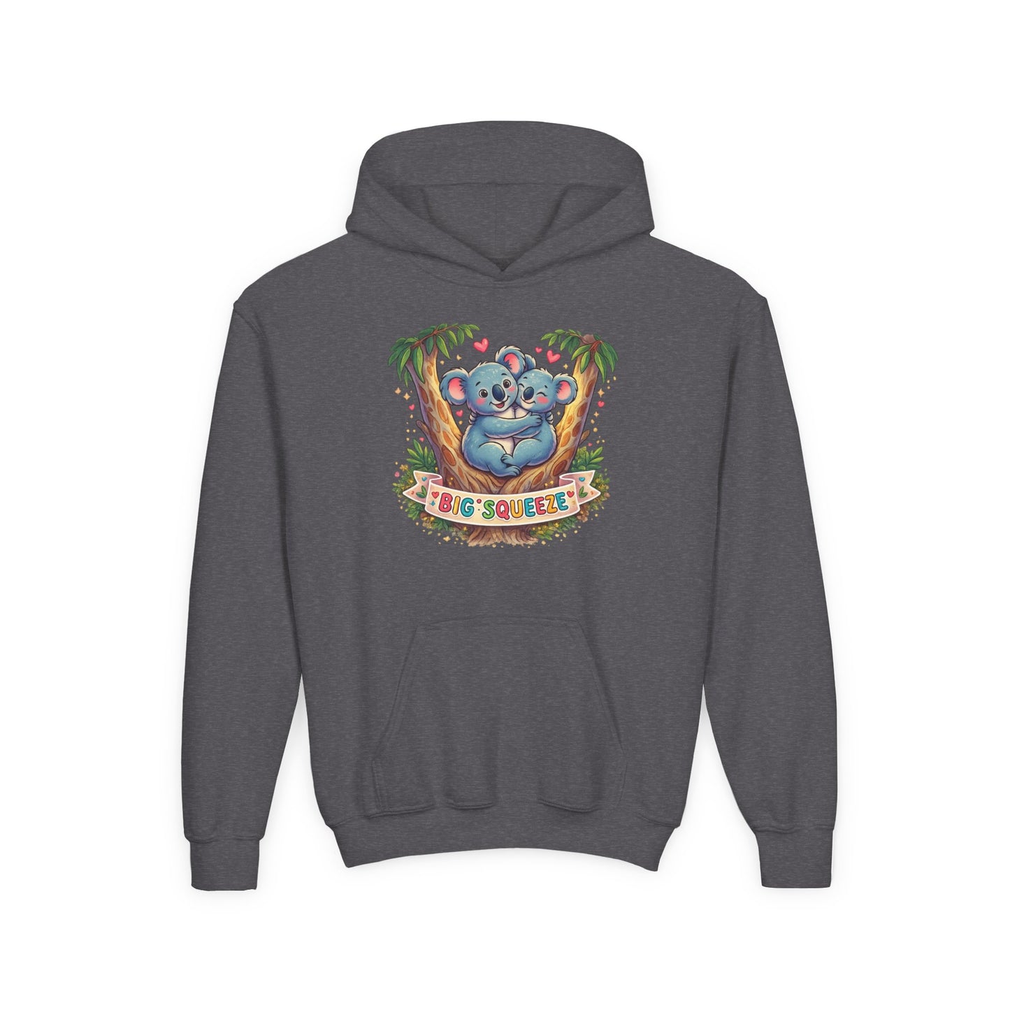 Big Squeeze Koala Youth Heavy Blend Hooded Sweatshirt