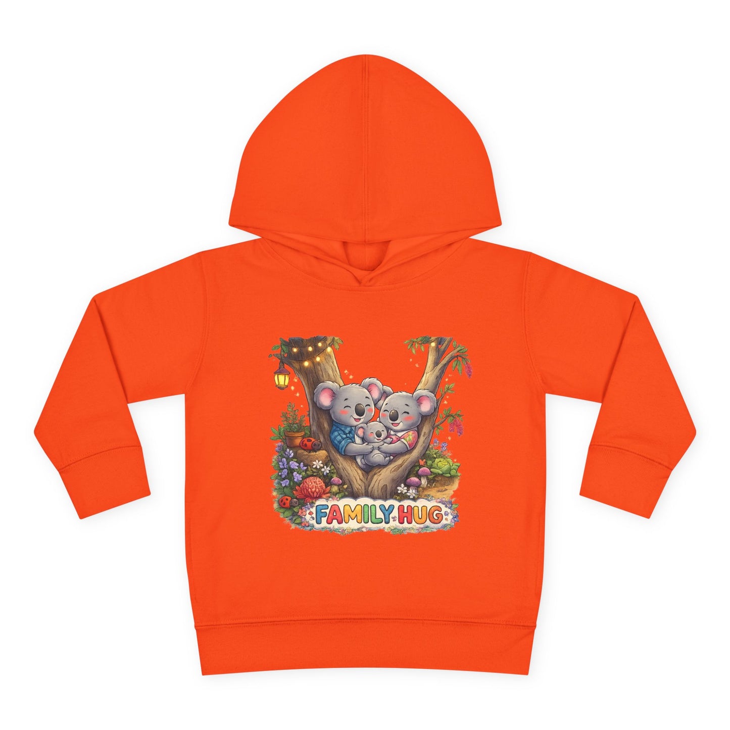 Family Hug Koala Toddler Pullover Fleece Hoodie