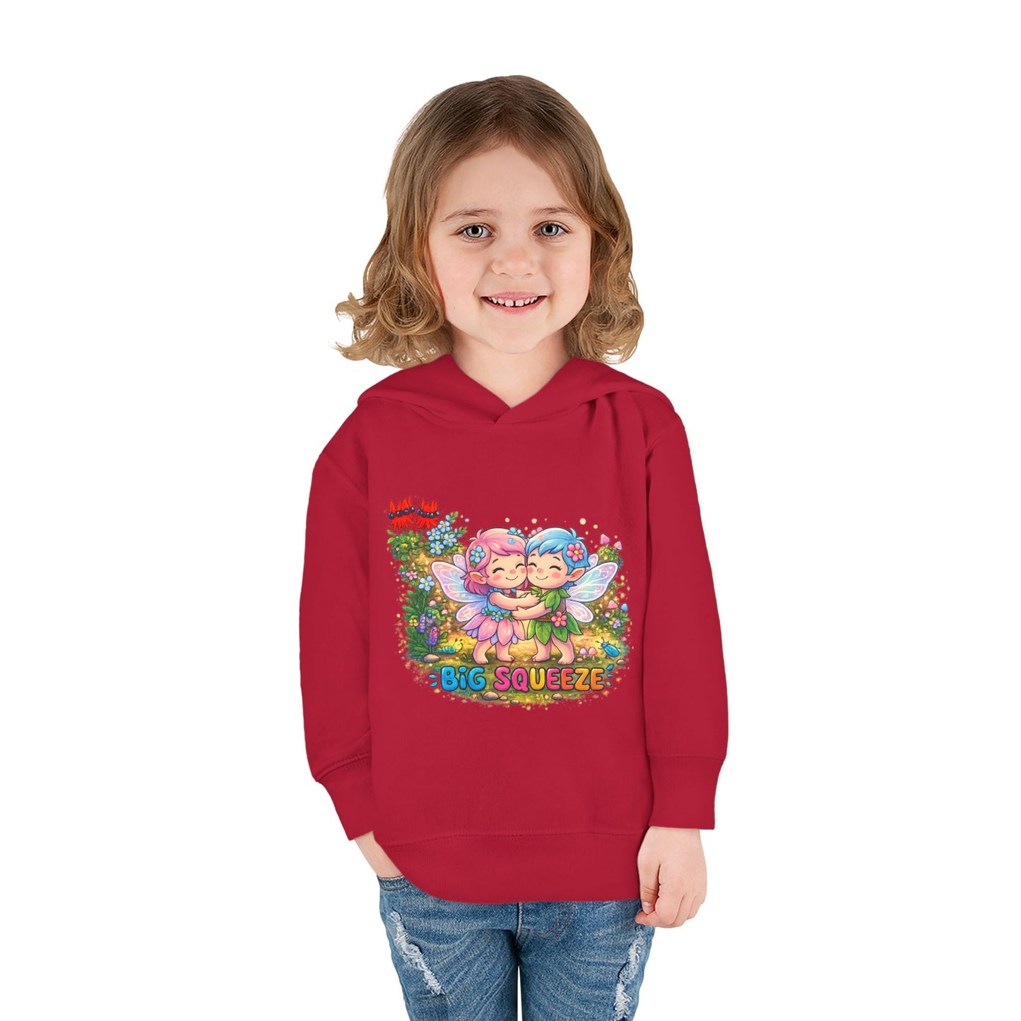 Big Squeeze Fairy Toddler Pullover Fleece Hoodie