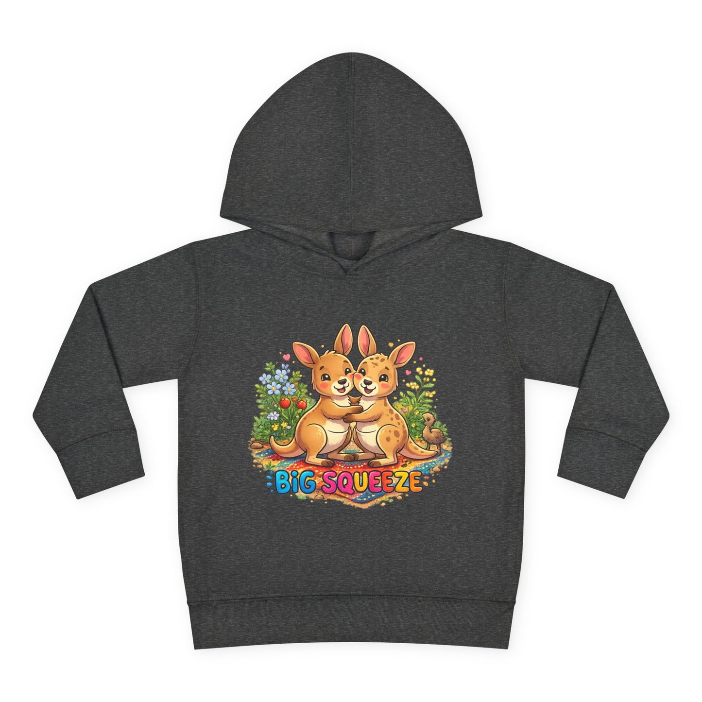 Big Squeeze Kangaroo Toddler Pullover Fleece Hoodie
