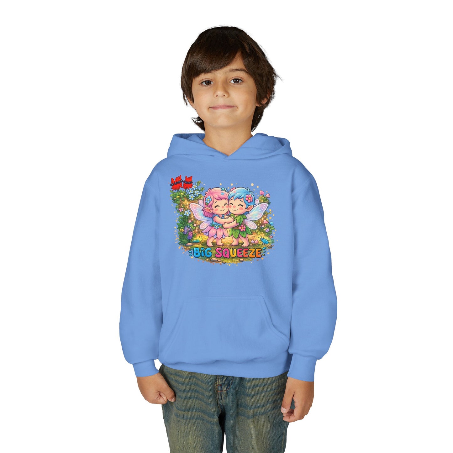 Big Squeeze Fairy Youth Heavy Blend Hooded Sweatshirt