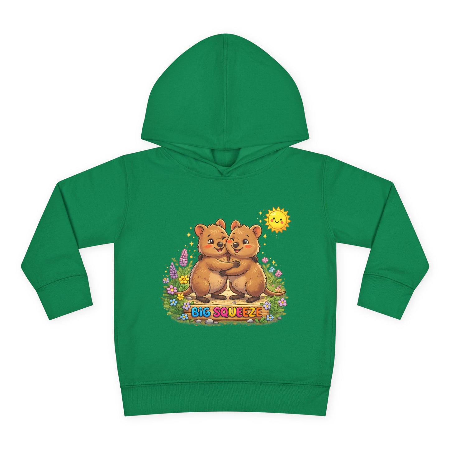 Big Squeeze Quokka Toddler Pullover Fleece Hoodie
