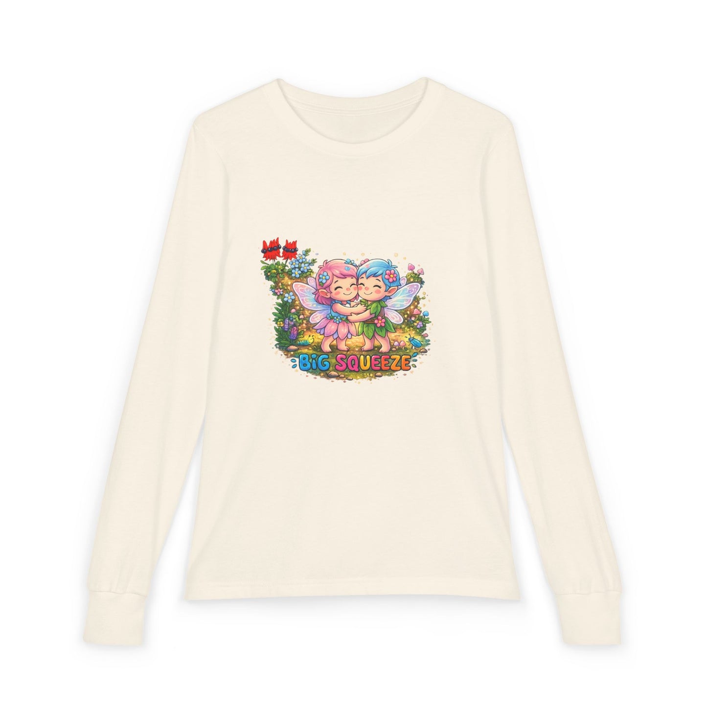 Big Squeeze Fairy Youth Jersey Long Sleeve Tee