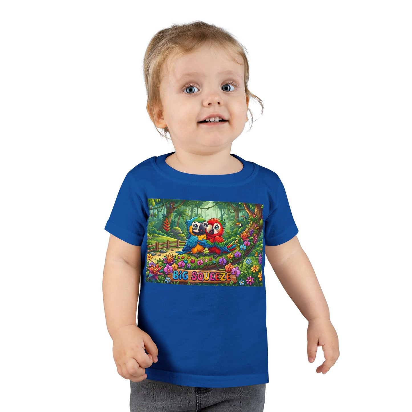 Big squeeze Macaw Toddler T-shirt