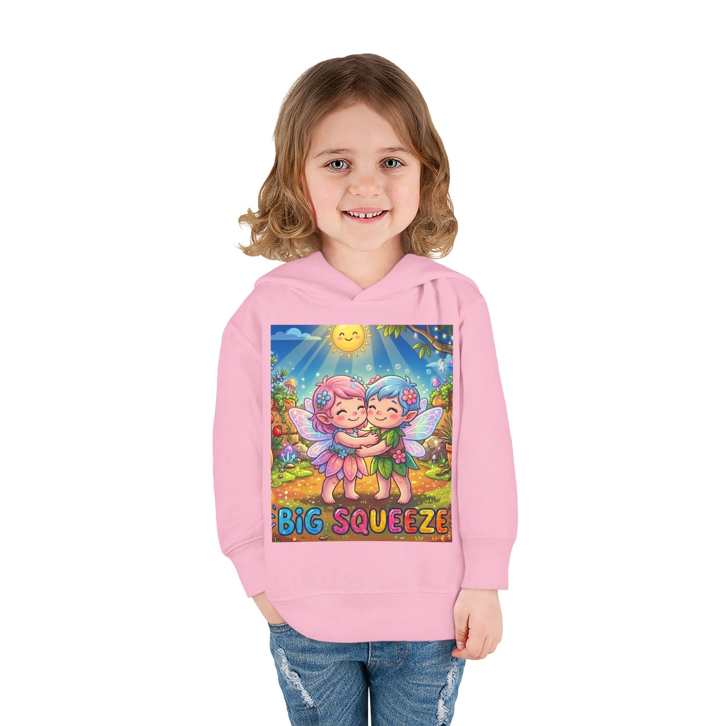 Big Squeeze Fairy Toddler Pullover Fleece Hoodie