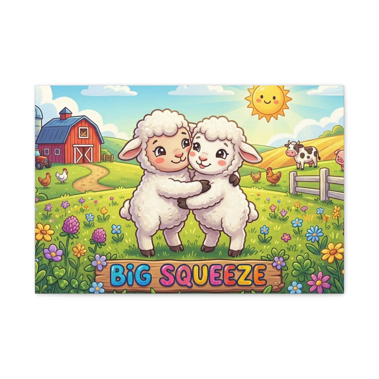 Big Squeeze Lamb Classic Canvas