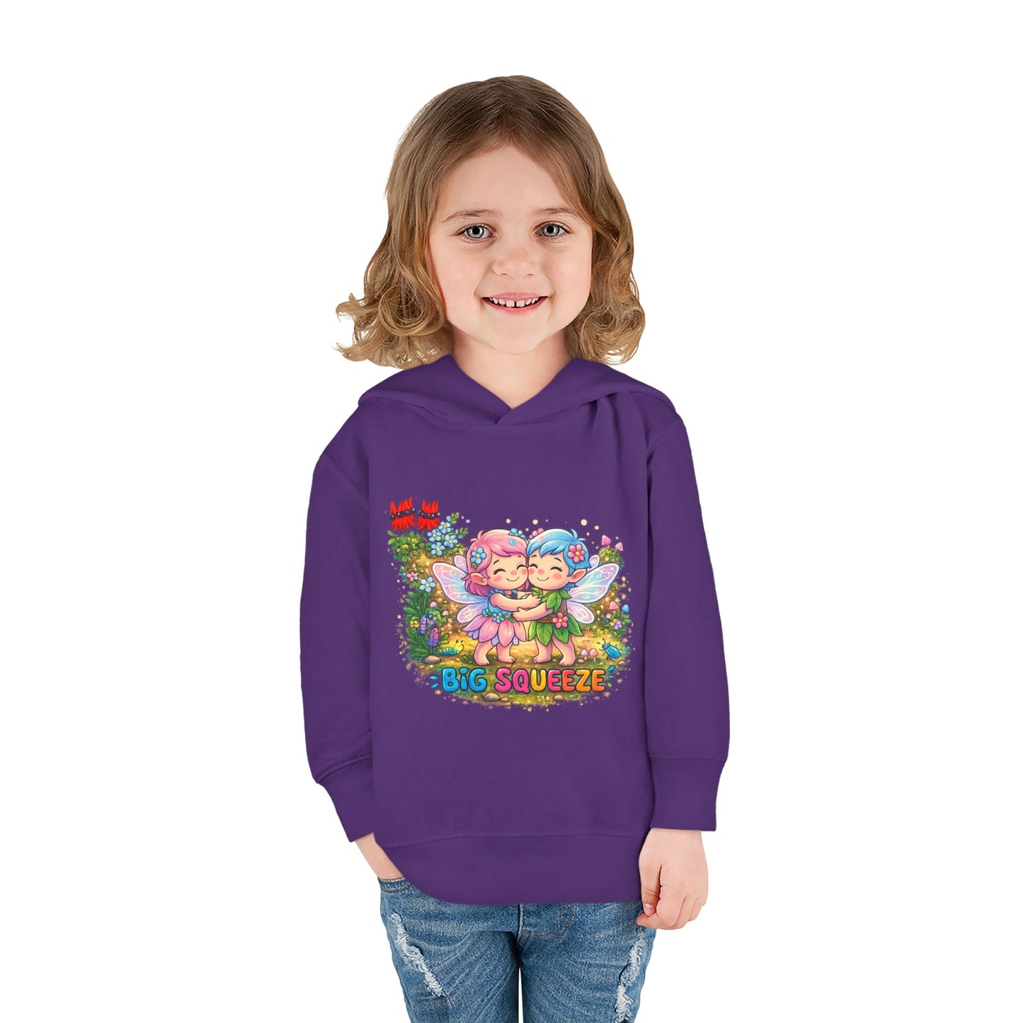 Big Squeeze Fairy Toddler Pullover Fleece Hoodie