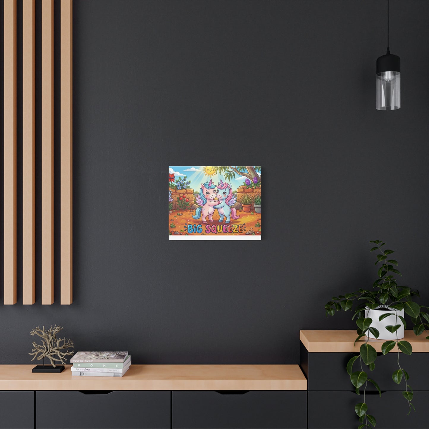 Big Squeeze Unicorn Classic Canvas
