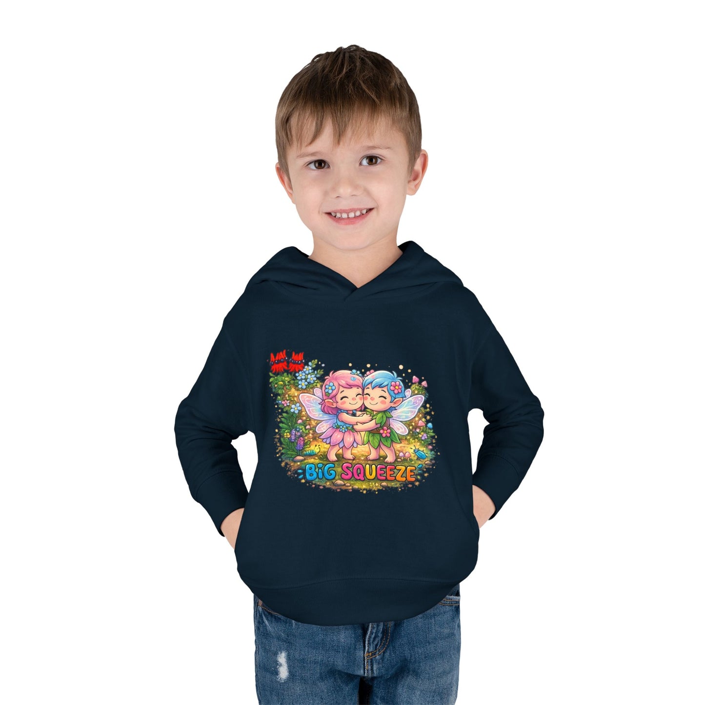 Big Squeeze Fairy Toddler Pullover Fleece Hoodie