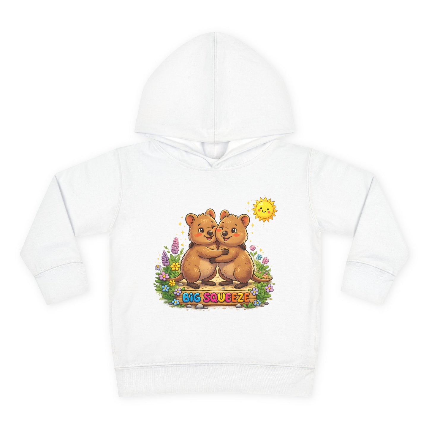 Big Squeeze Quokka Toddler Pullover Fleece Hoodie