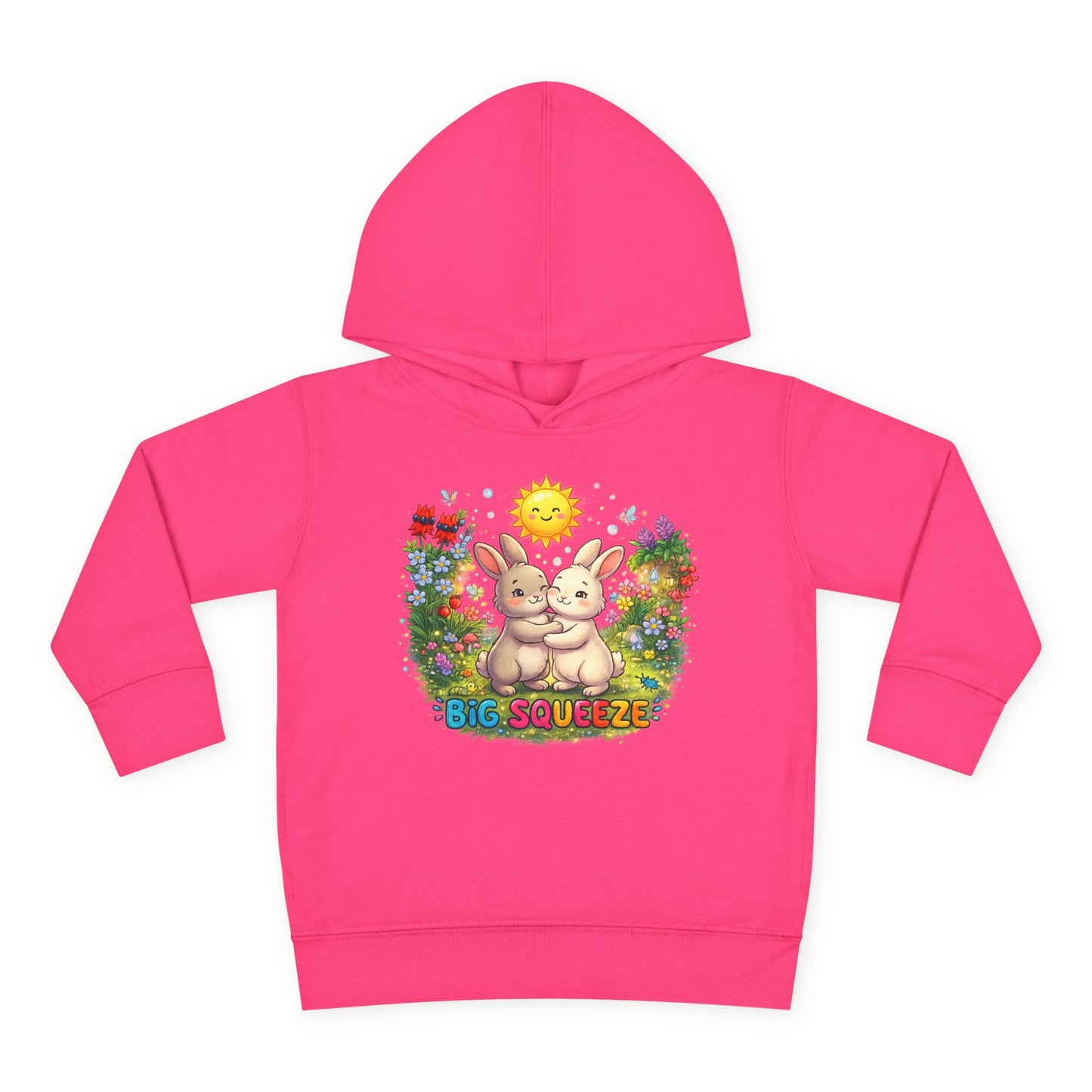 Big Squeeze Bunny Toddler Pullover Fleece Hoodie