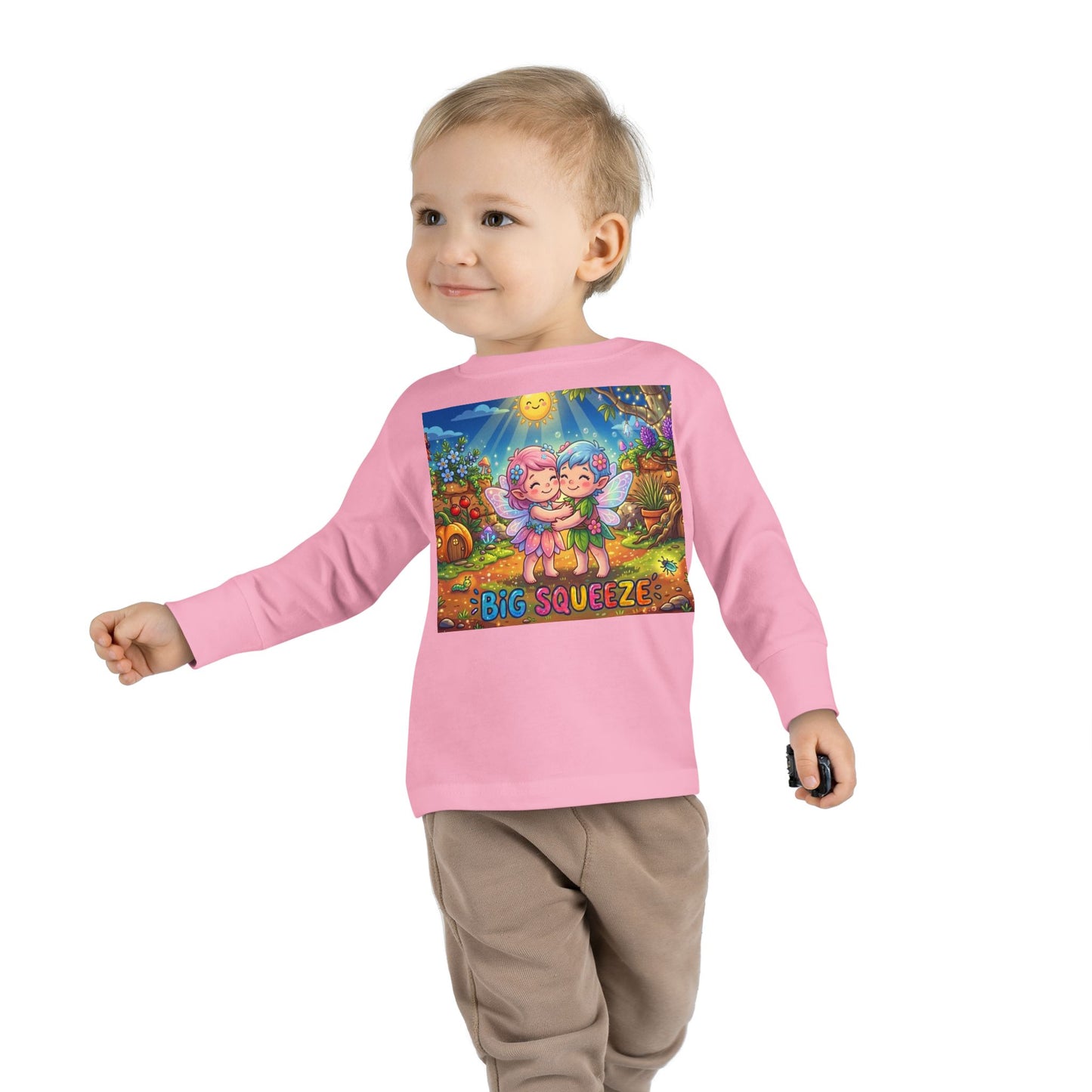 Big Squeeze Fairy Toddler Long Sleeve Tee